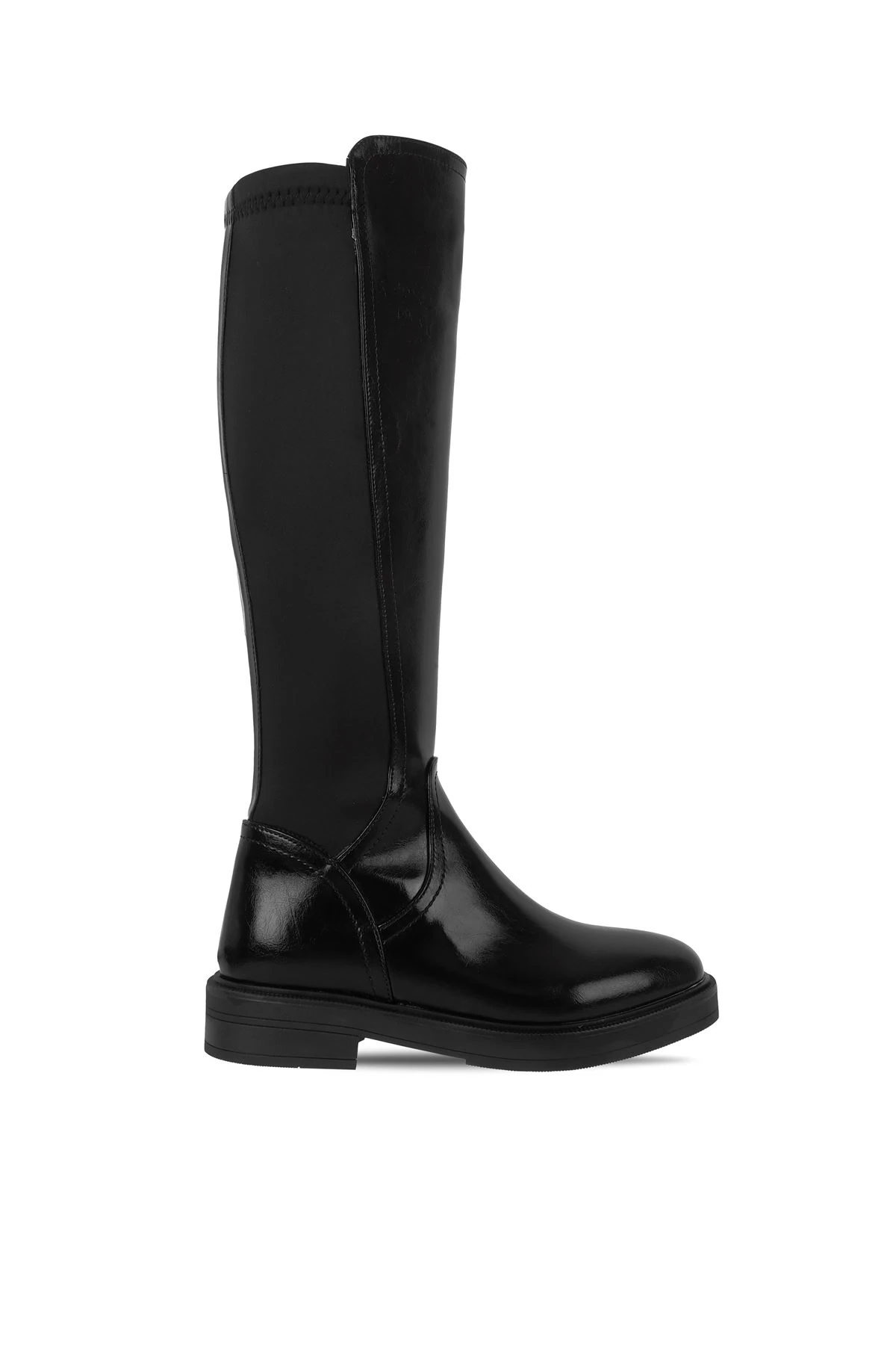 Leader Kadın Arkası Scuba Kumaş Detaylı Çizme (4181)