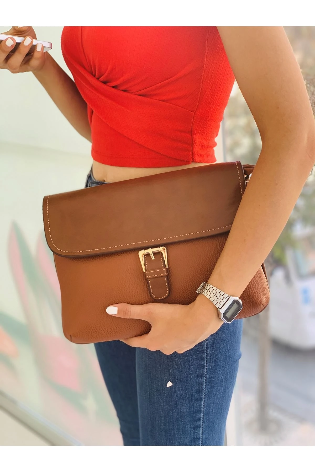 Kemerli Çapraz Çanta 1133