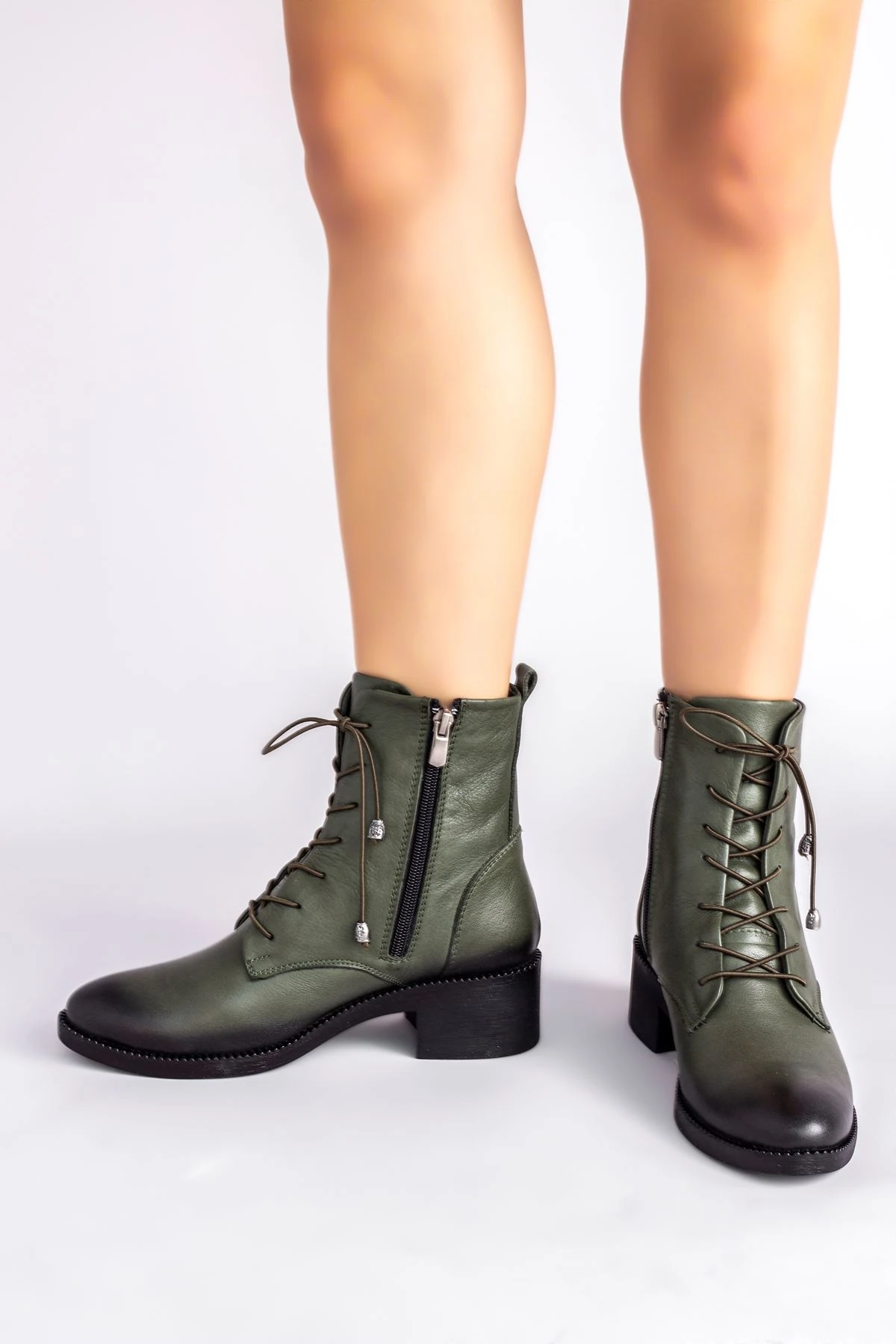 ANGLE KADIN POSTAL HAKİKİ DERİ