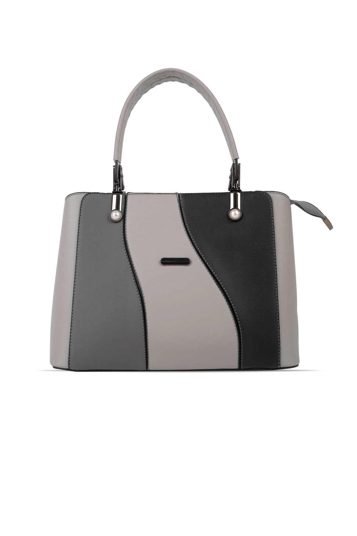 Kadın Küçük Boy Kumaş Detaylı El Çantası