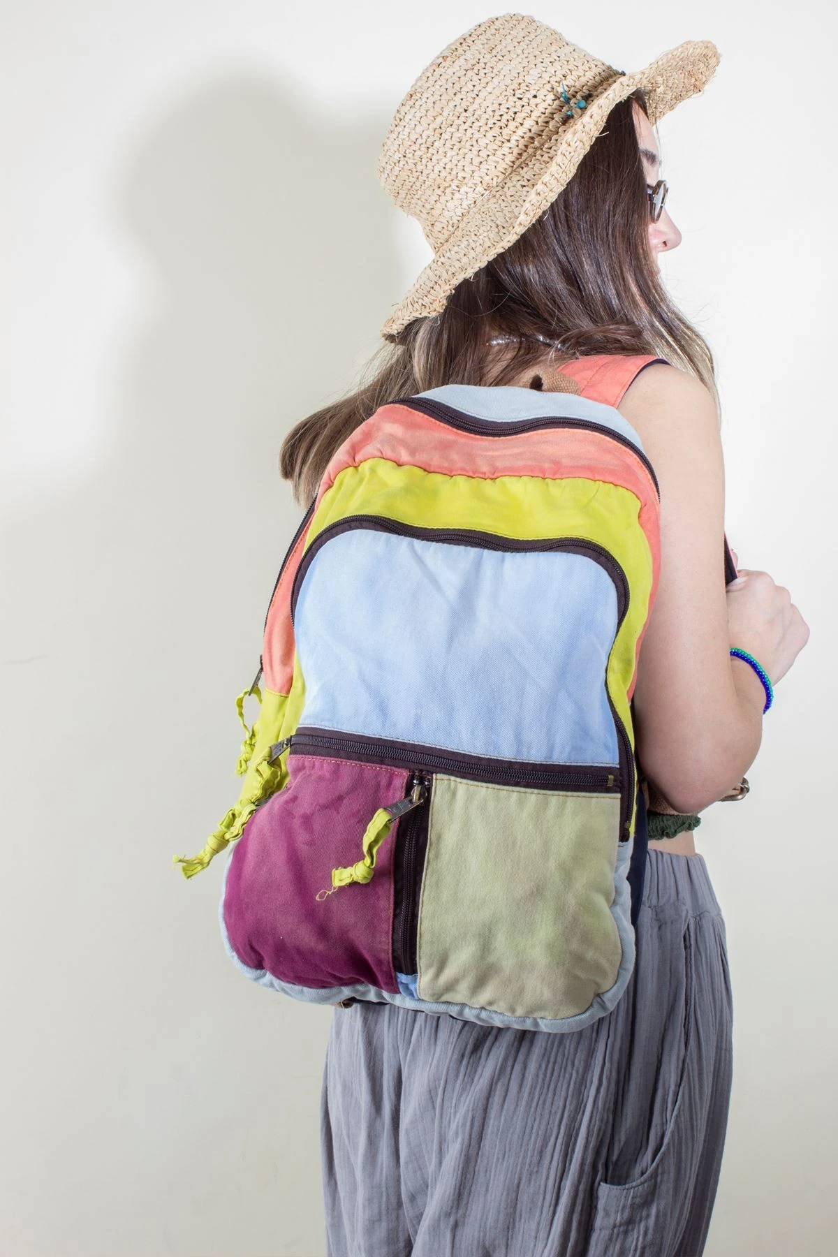 KADIN COTON SIRT ÇANTASI