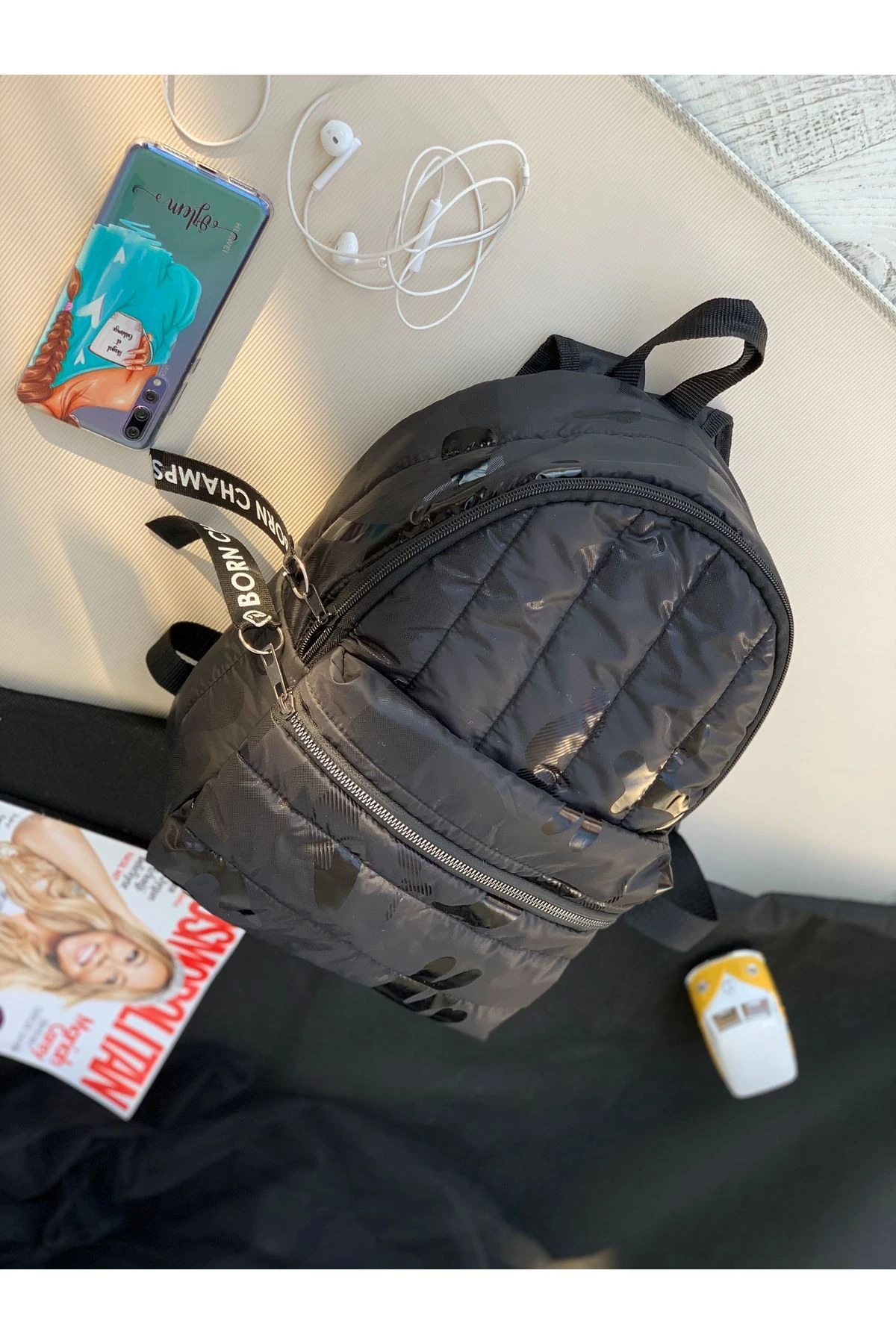 ŞİŞME SU GEÇİRMEZ BAYAN SIRT ÇANTASI