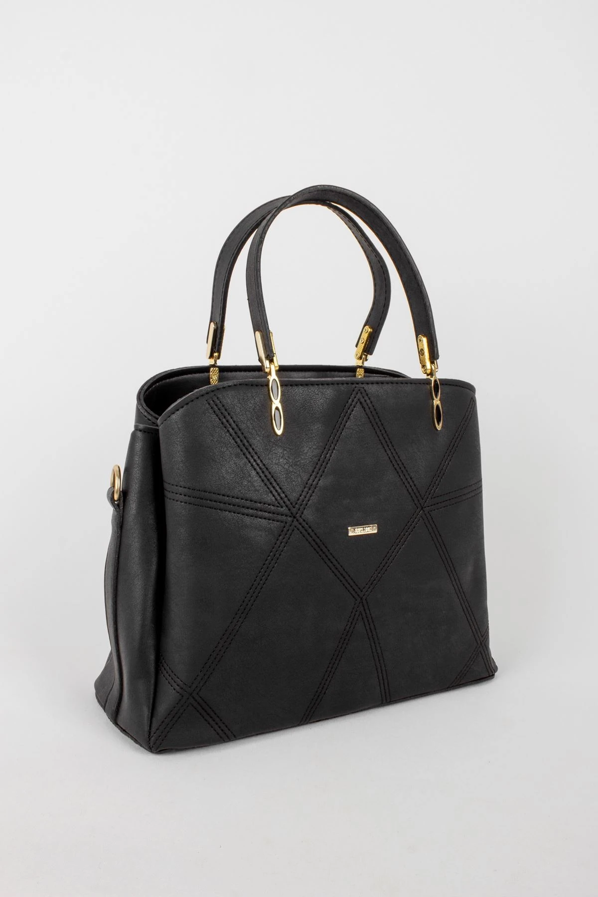 Kadın Çanta Sert Taban Dikiş Detaylı