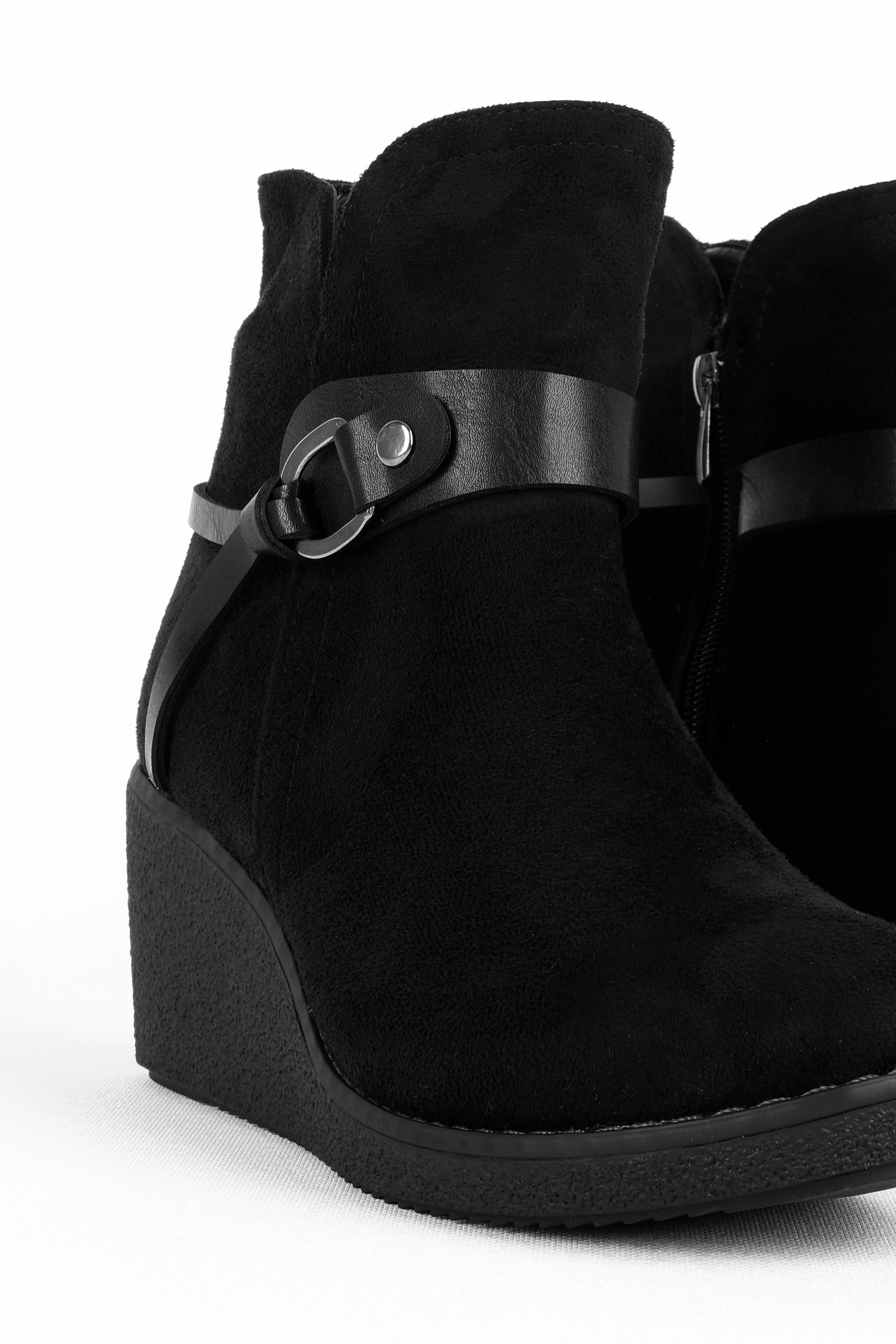 Cosmos Kadın Dolgu Topuklu Bot (B4237)