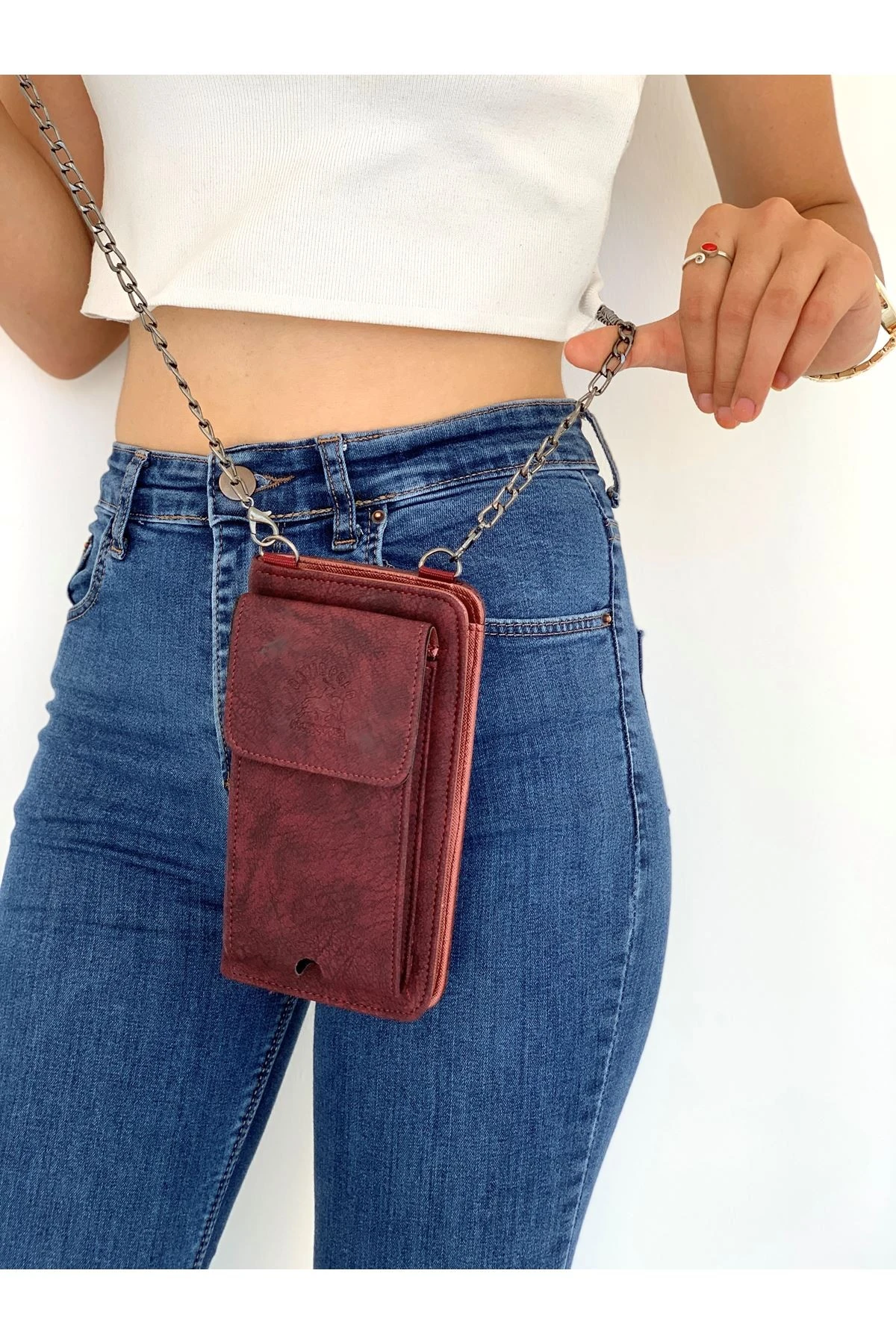 NUBUK TELEFON CÜZDAN