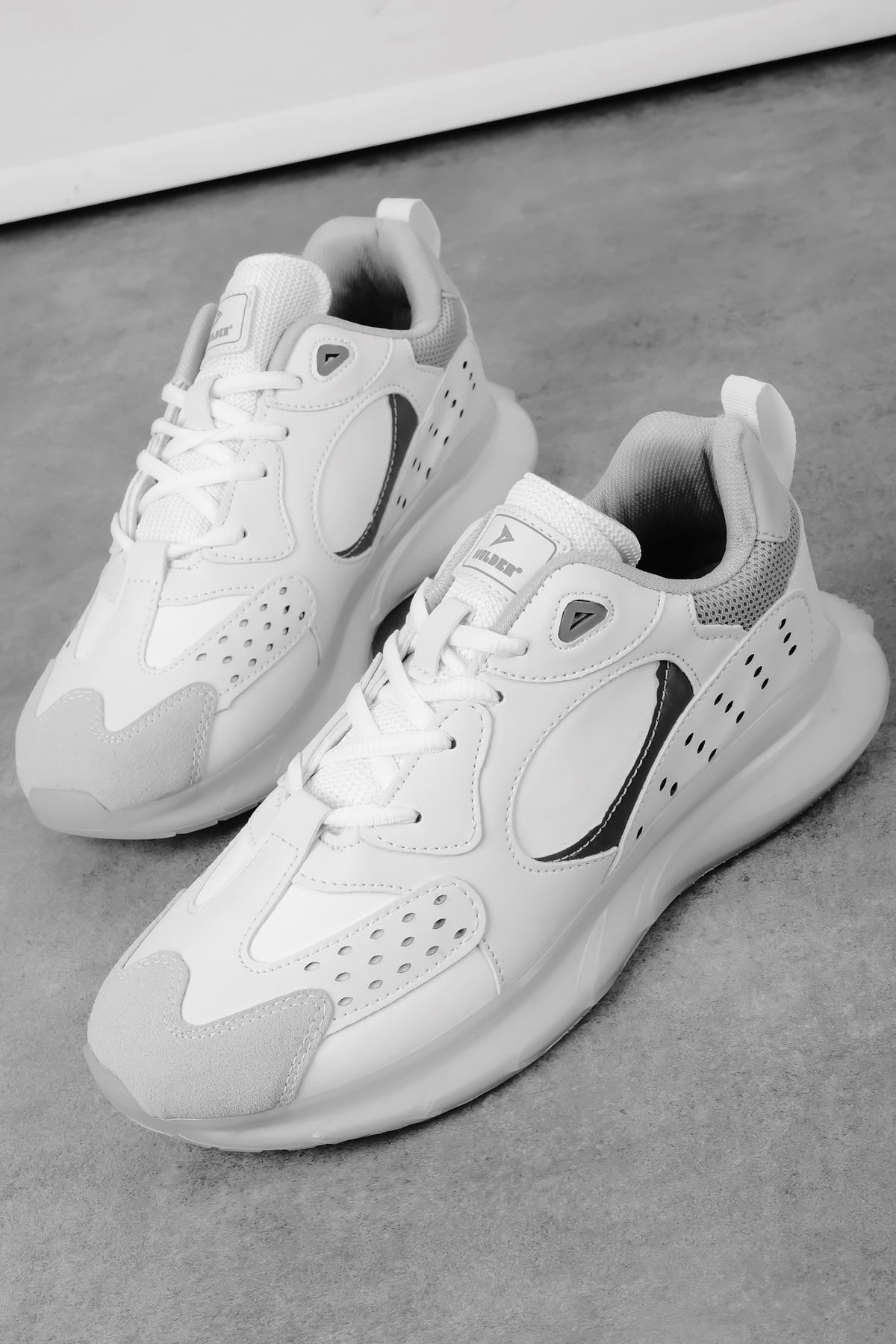 Sharon Unisex çok Renkli Şeffaf Taban Spor Ayakkabı