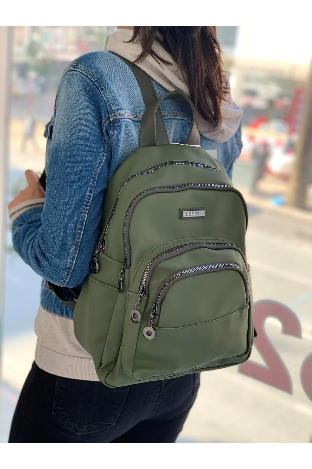 Yumuşak Dokulu Bayan Sırt Çantası