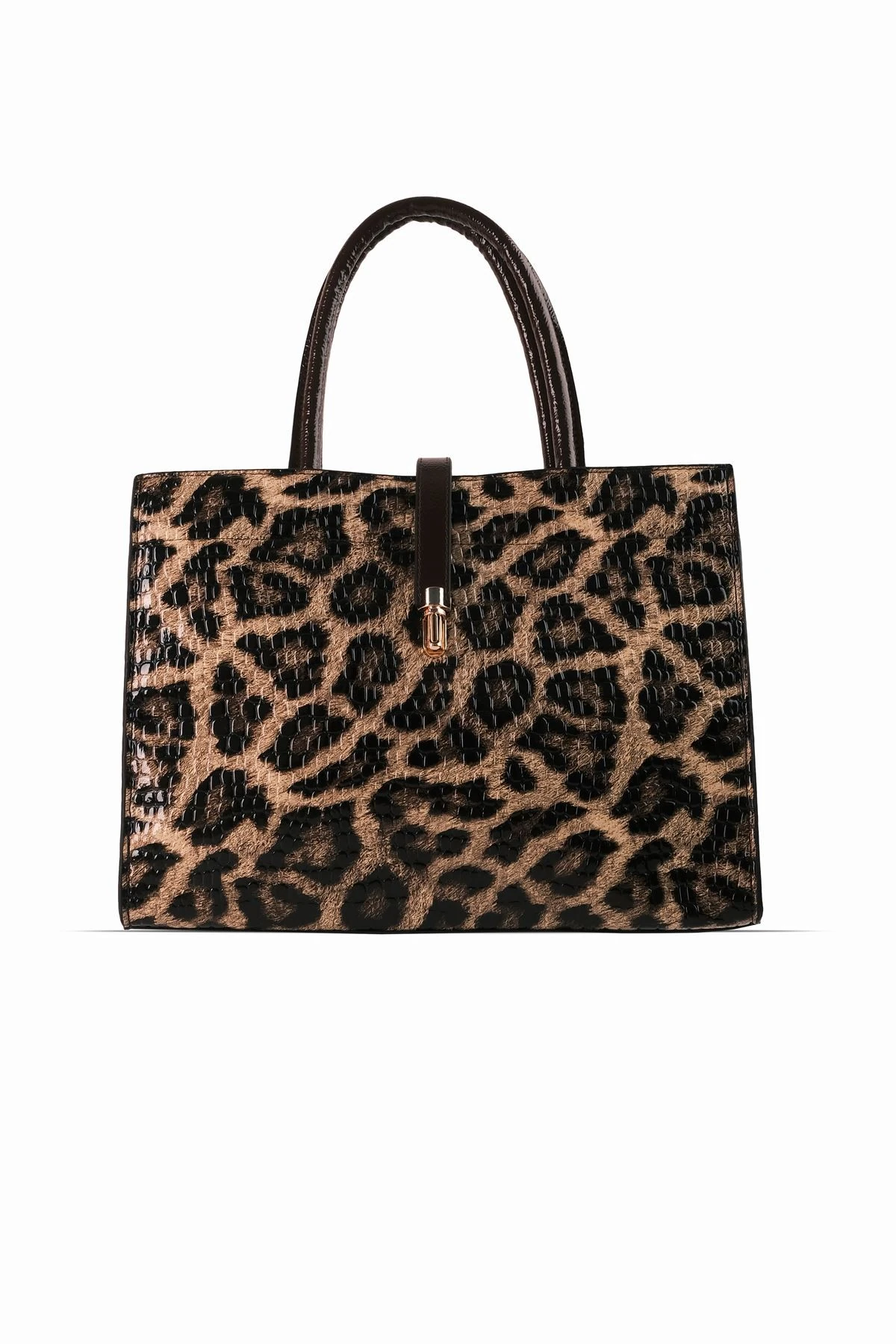 Caro Kadın Büyük Boy Geçmeli Toka Detaylı El Çantası