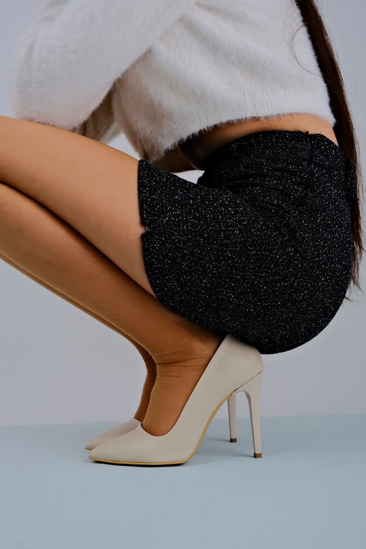 Diamond Kadın Stiletto Topuklu Ayakkabı