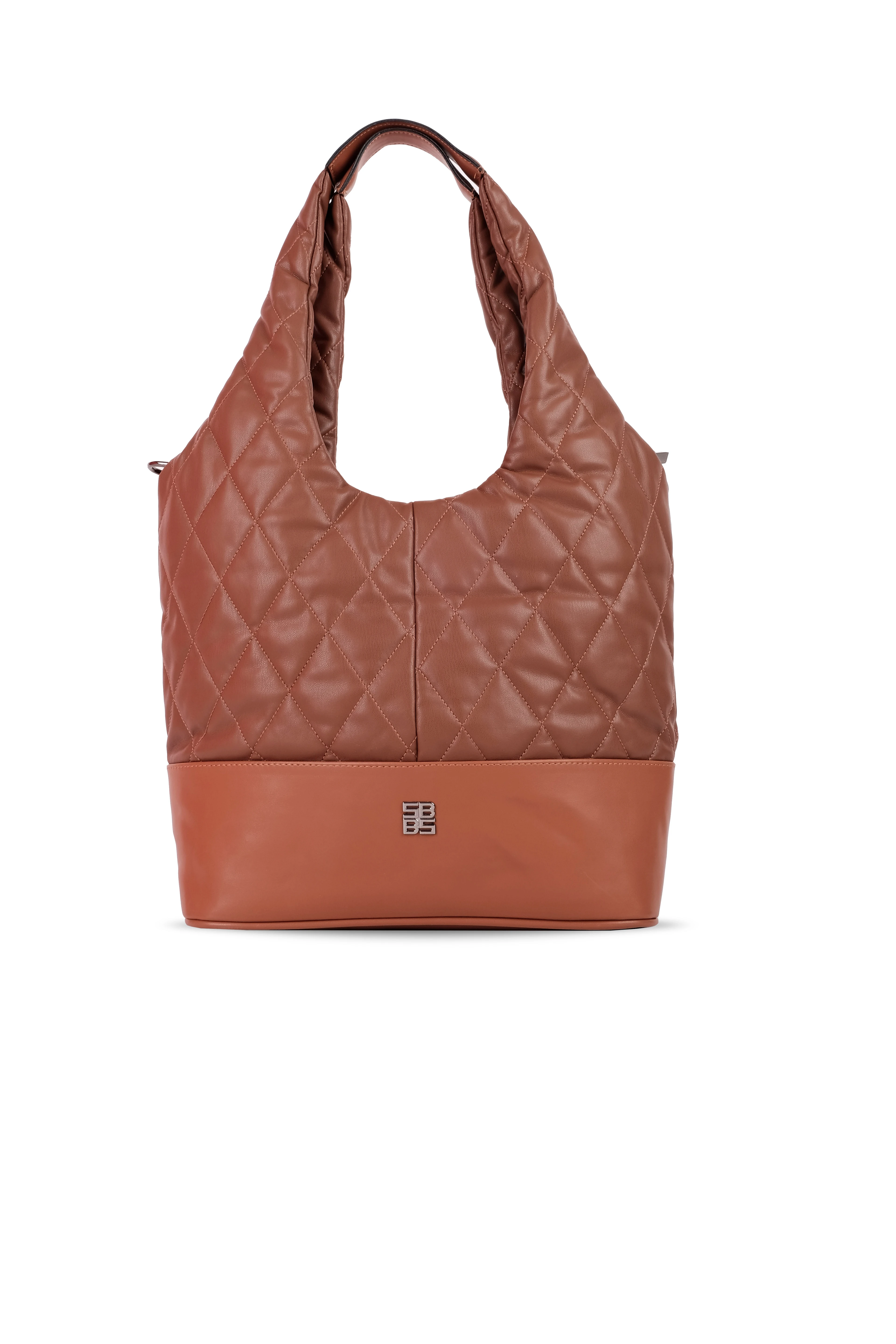 Kadın Büyük Boy Dikiş Detaylı Kol Çantası (2146) 2887 - Taba