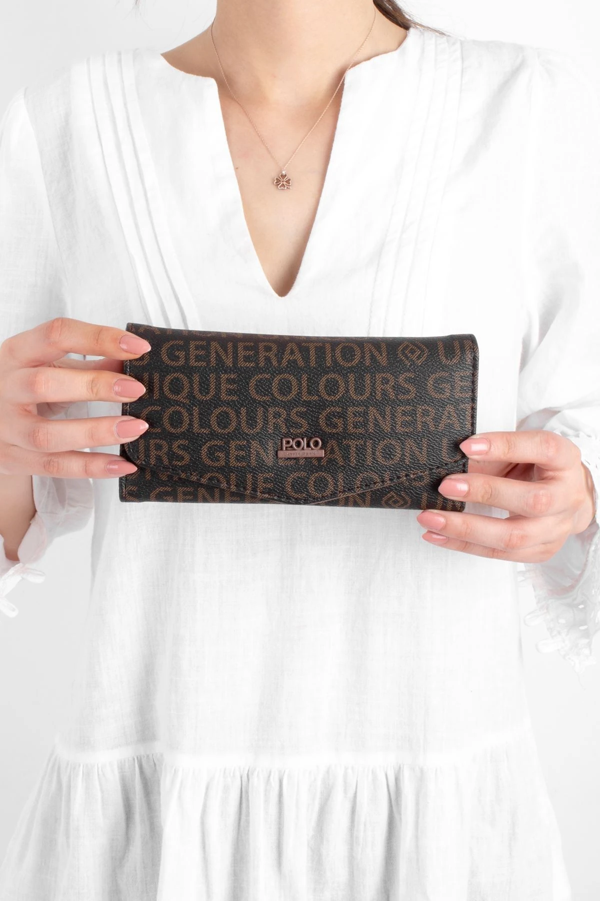 Kadın Cüzdan Büyük Boy Zarf Kapak