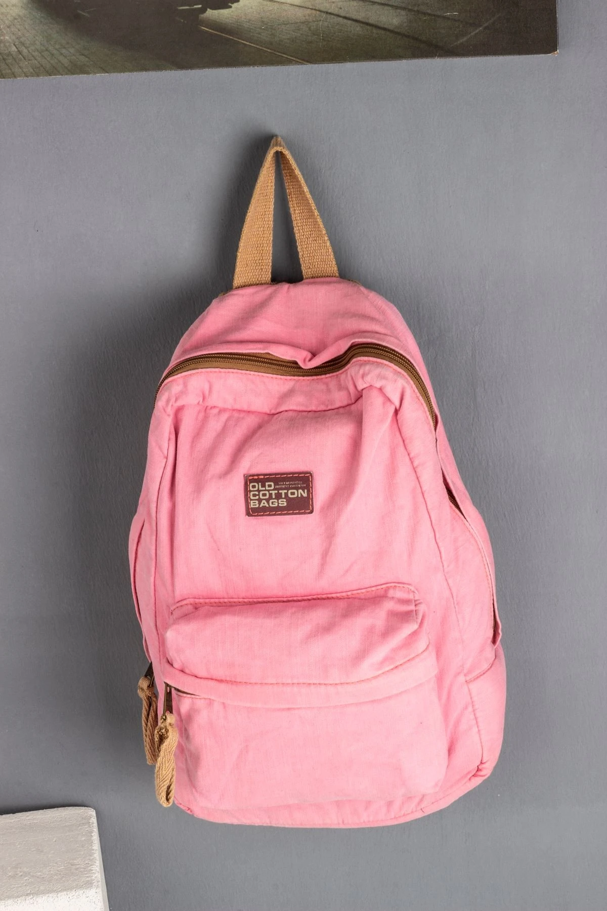 VİOLET OLD COTTON KADIN SIRT ÇANTASI