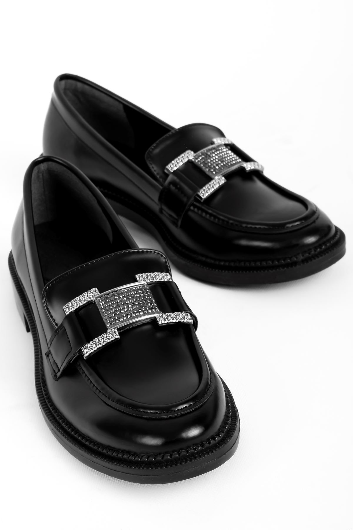 Proper KAdın Taşlı Toka Detaylı Loafer