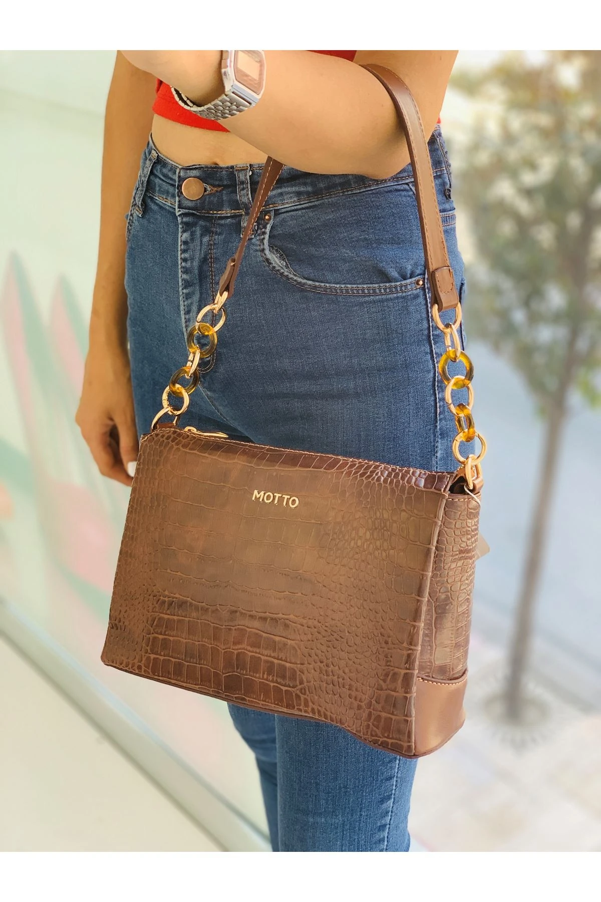 Desenli Büyük Motto