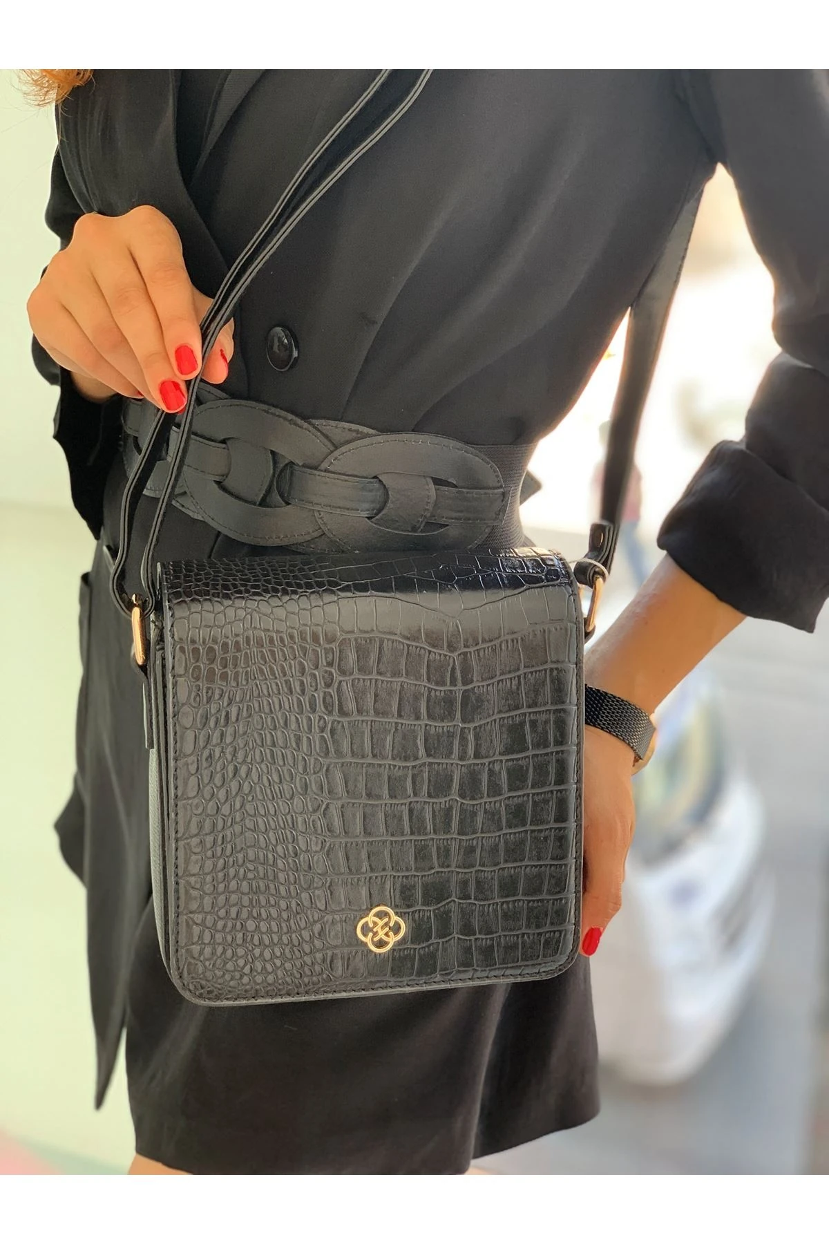 Desenli Yonca Çapraz