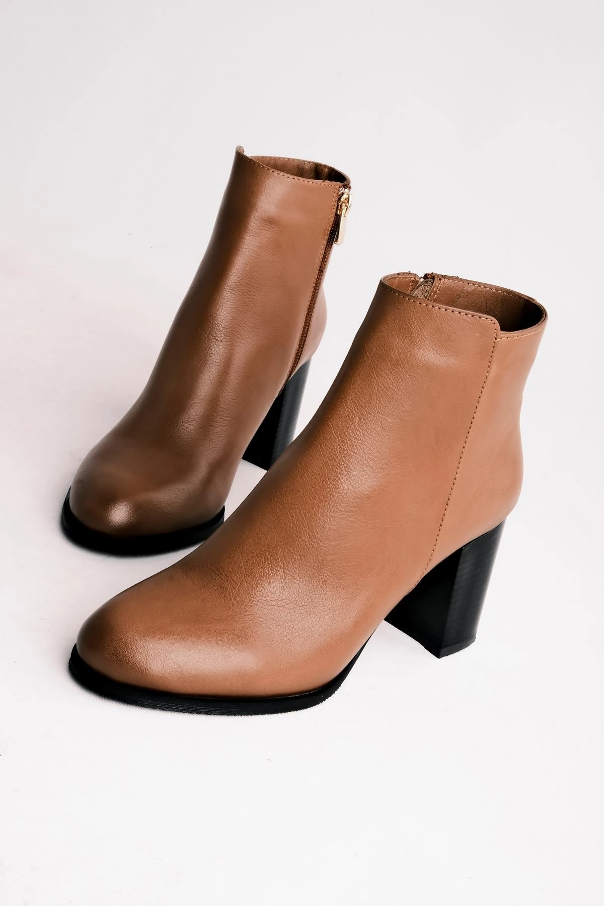 Owen Kadın Hakiki Deri Topuklu Bot