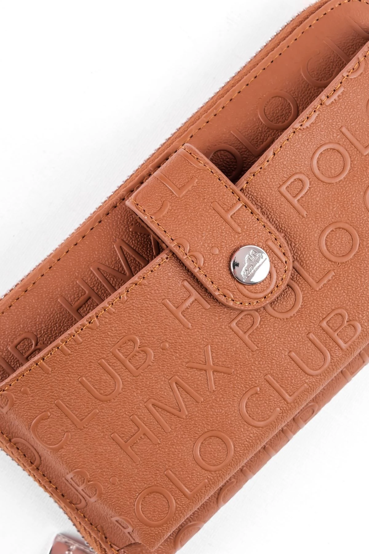 Kadın Önğnden Göz ve çıtçıtlı Yazı Detaylı Cüzdan 2781