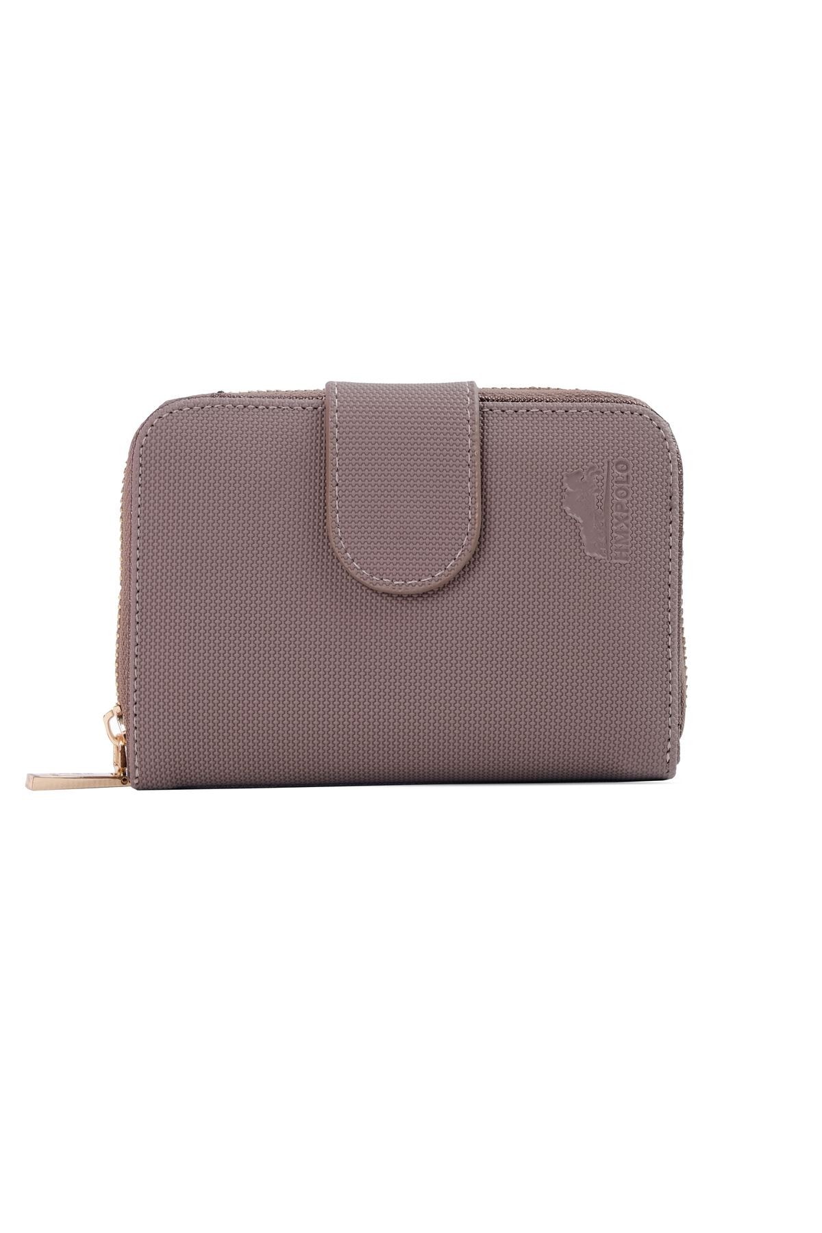 Kadın Kapağından Cıtcıt Detaylı Fermuarlı Cüzdan