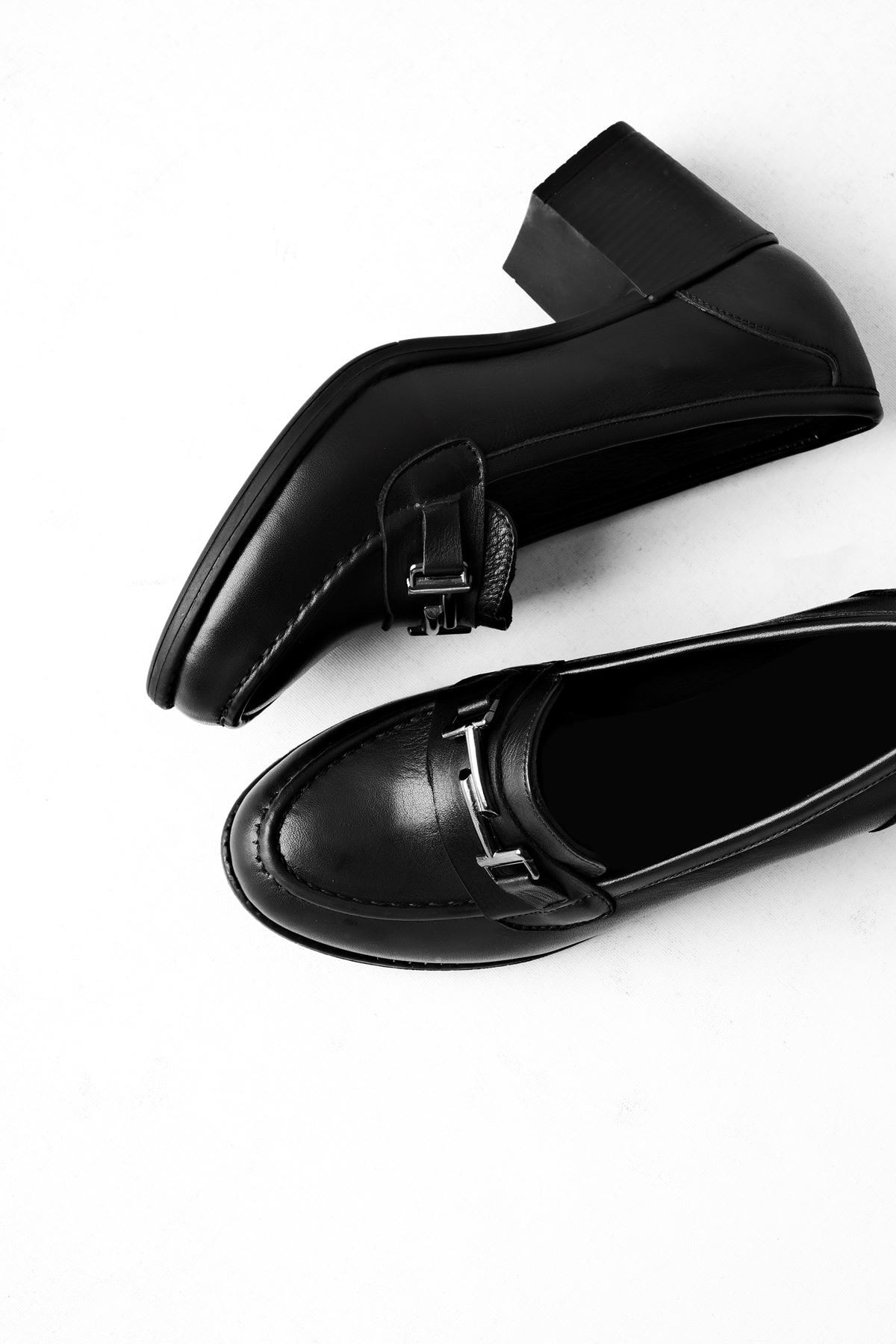 Brookl Kadın Hakiki Deri Topuklu Ayakkabı 2722