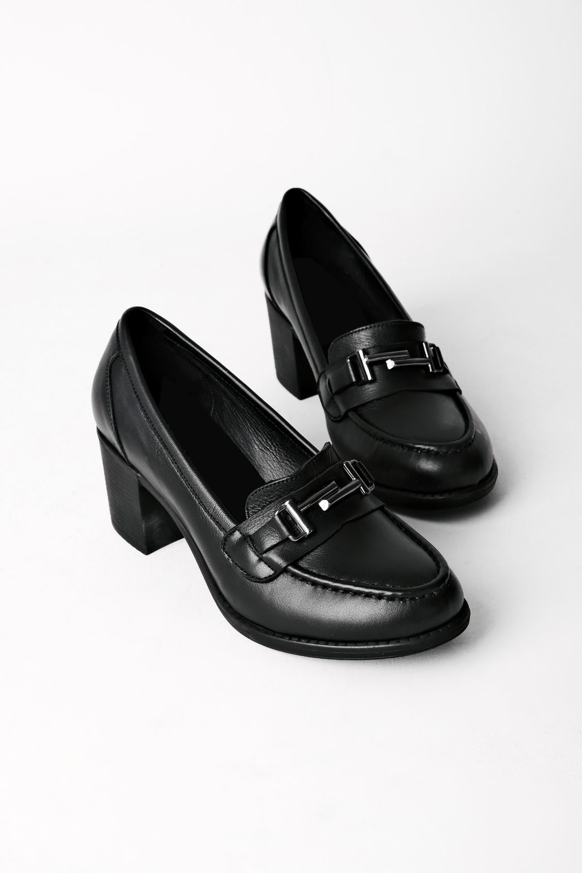 Brookl Kadın Hakiki Deri Topuklu Ayakkabı 2722