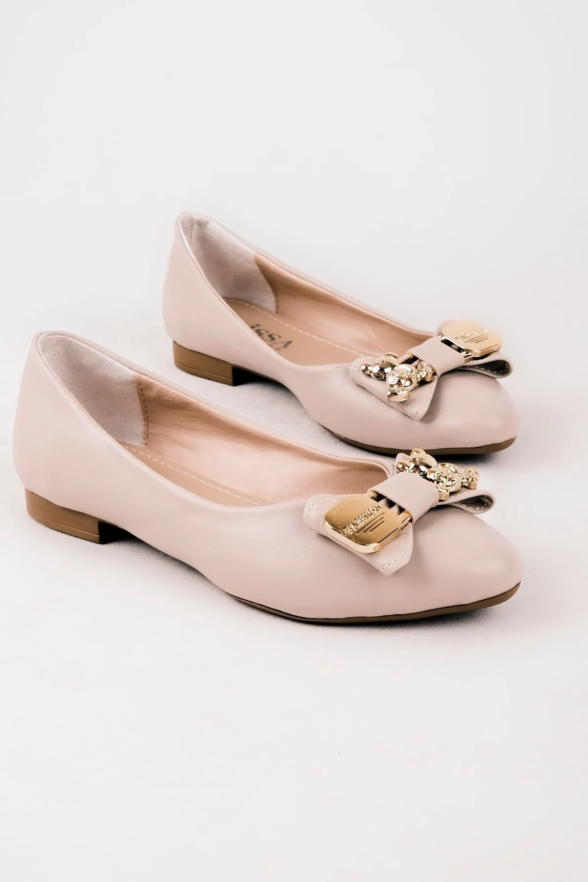 Roben Kadın Figürlü Fiyonk Detaylı Babet