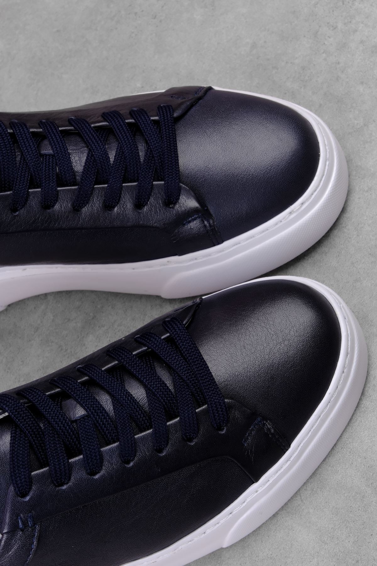 Moveme Erkek Hakiki Deri Bağcıklı Günlük Ayakkabısı