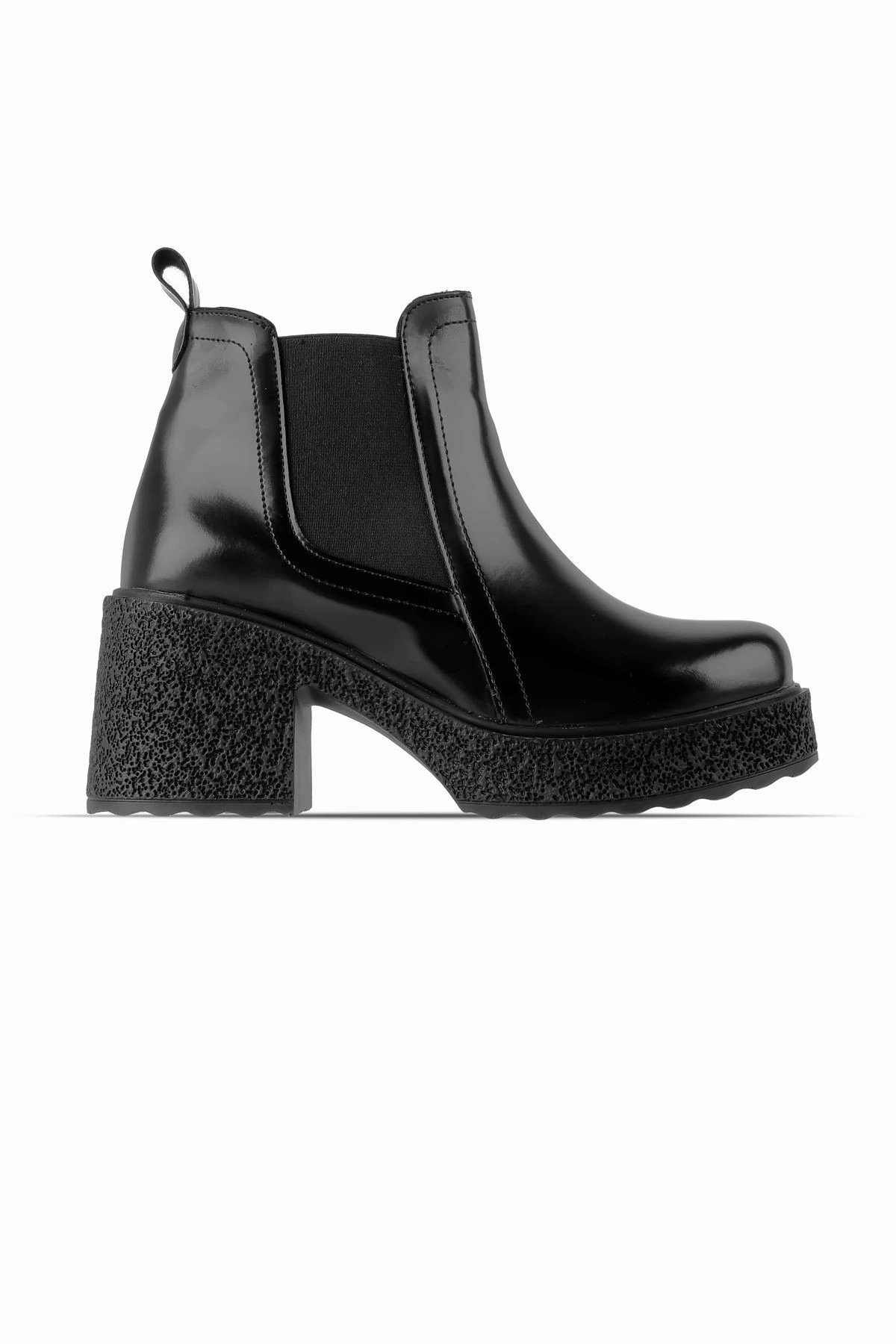 Zack Kadın Yüksek Tabanlı Lastikli Topuklu Bot