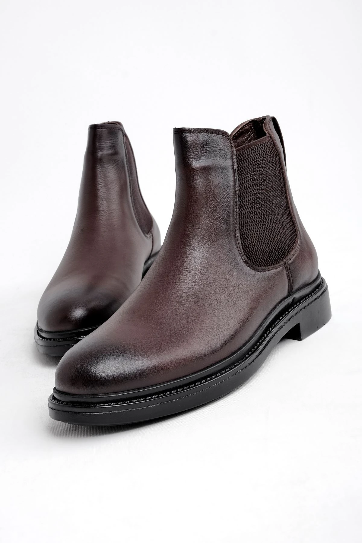 Ross Erkek Hakiki Deri Bot Kenarı Lastik Detaylı