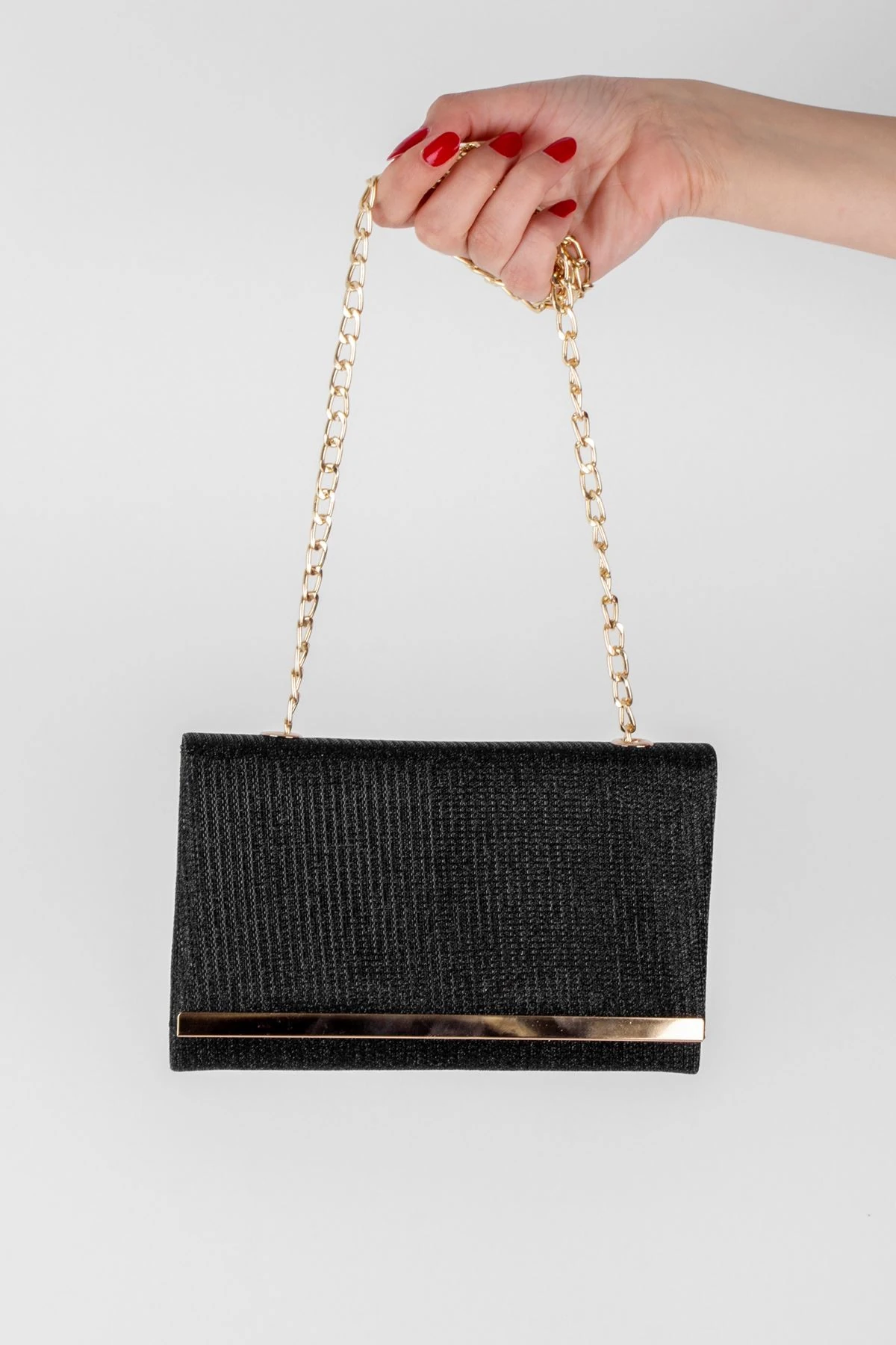 Kadın Abiye Çanta Zincir Saplı