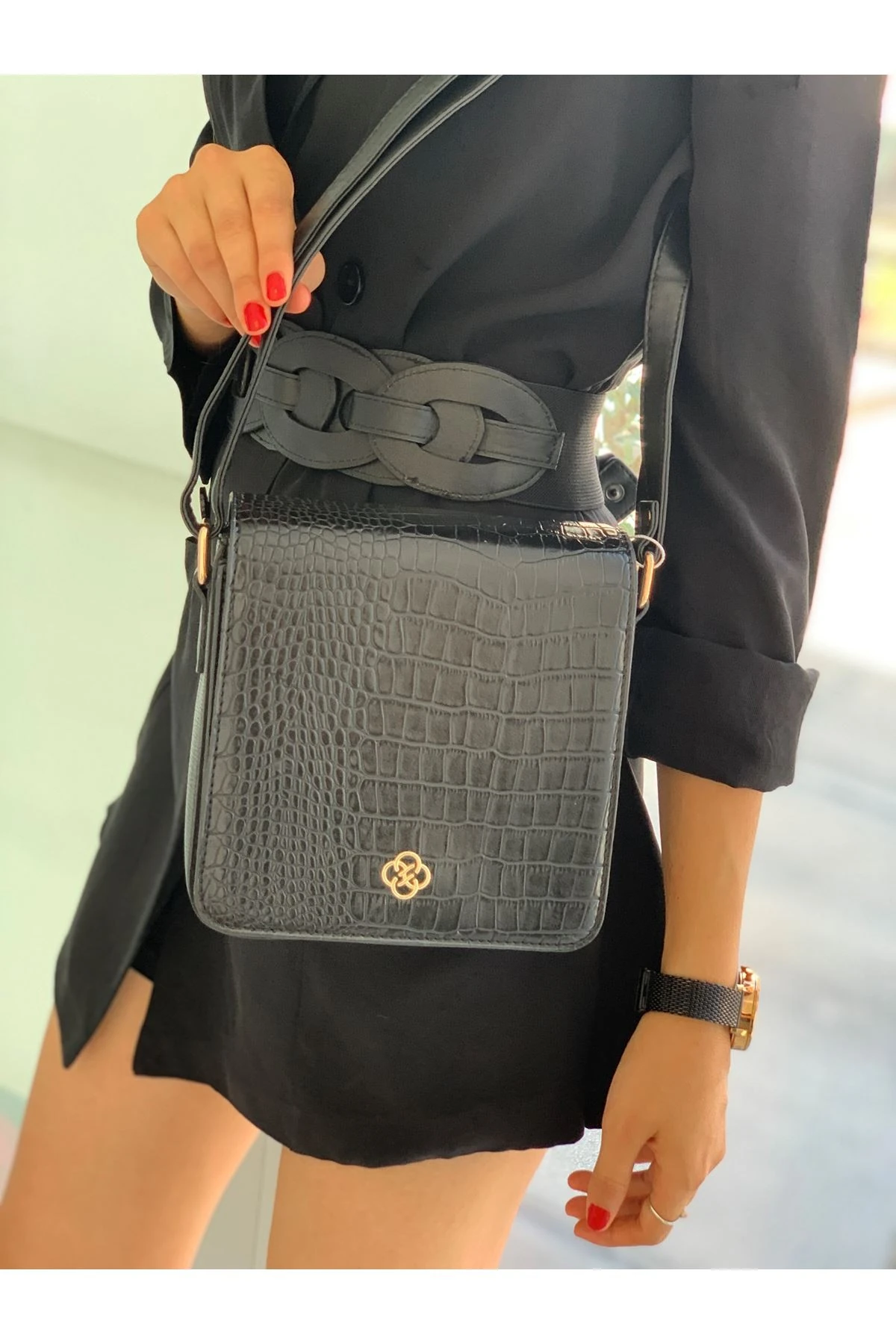 Desenli Yonca Çapraz