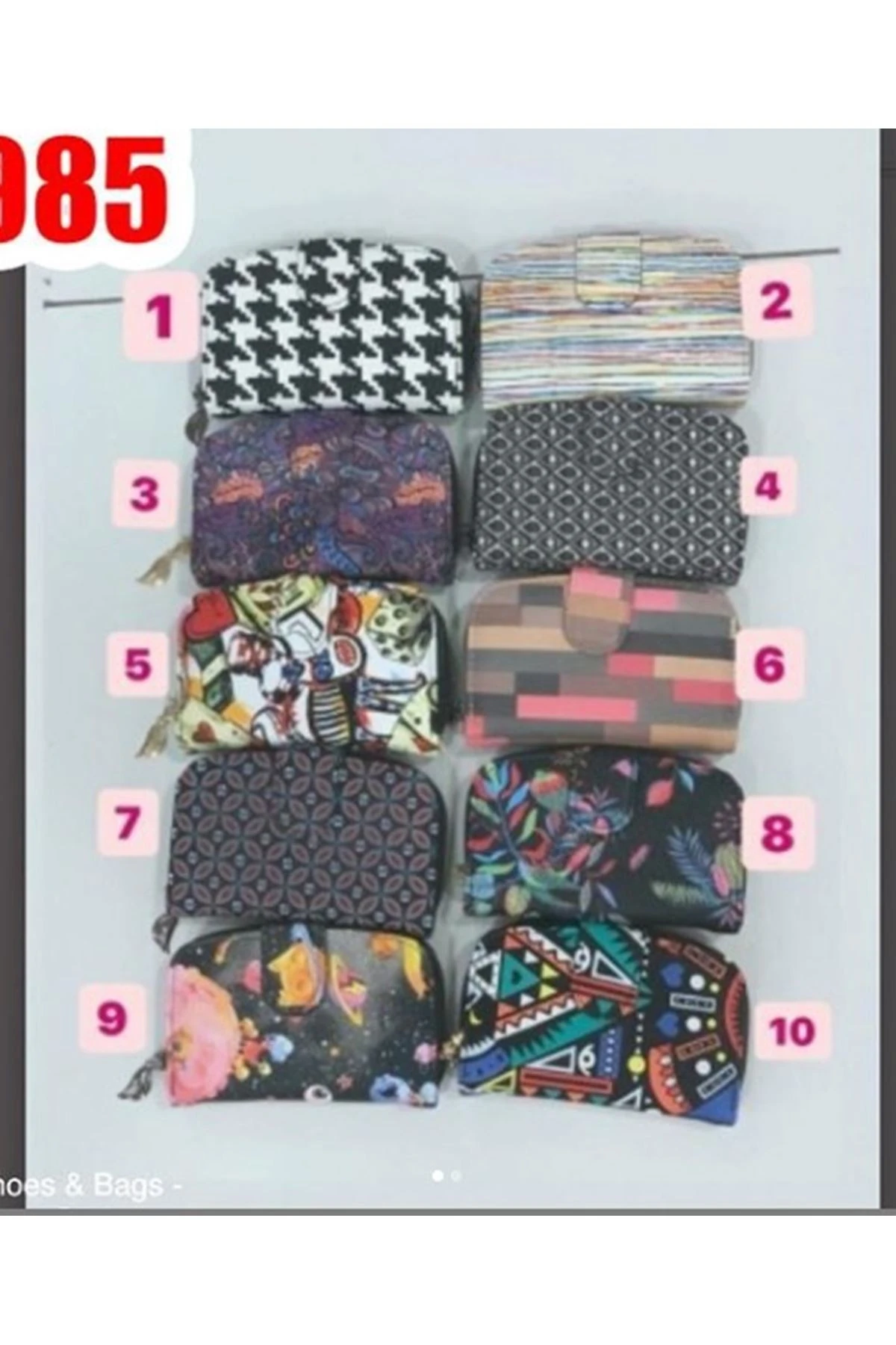 KAPAKLI RENKLİ BAYAN CÜZDAN