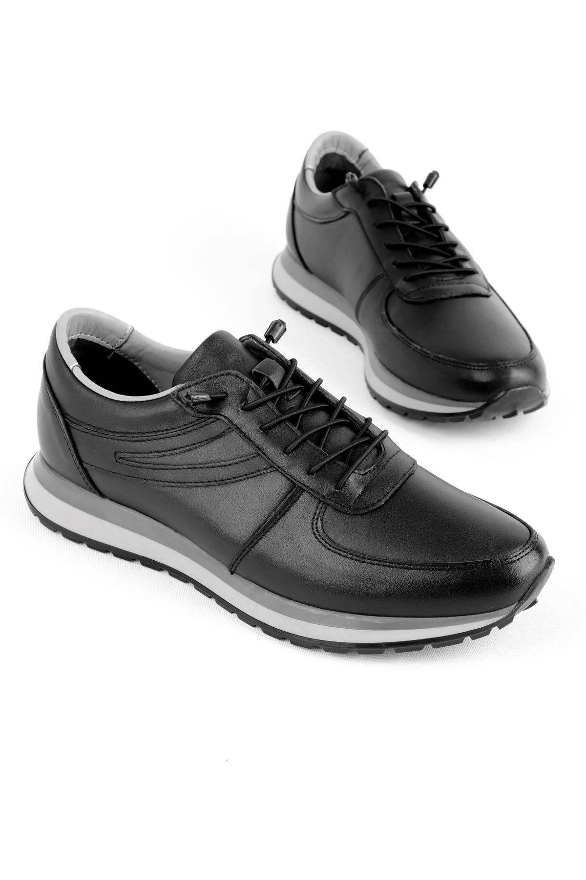 Pitha Erkek Hakiki Deri Dikiş Detaylı Günlük Ayakkabı