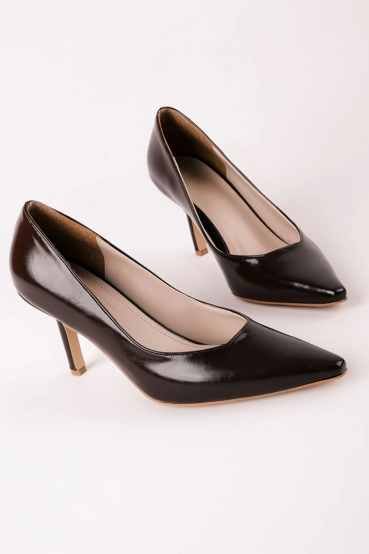 Sage Kadın Sivri Burunlu Topuklu Ayakkabı