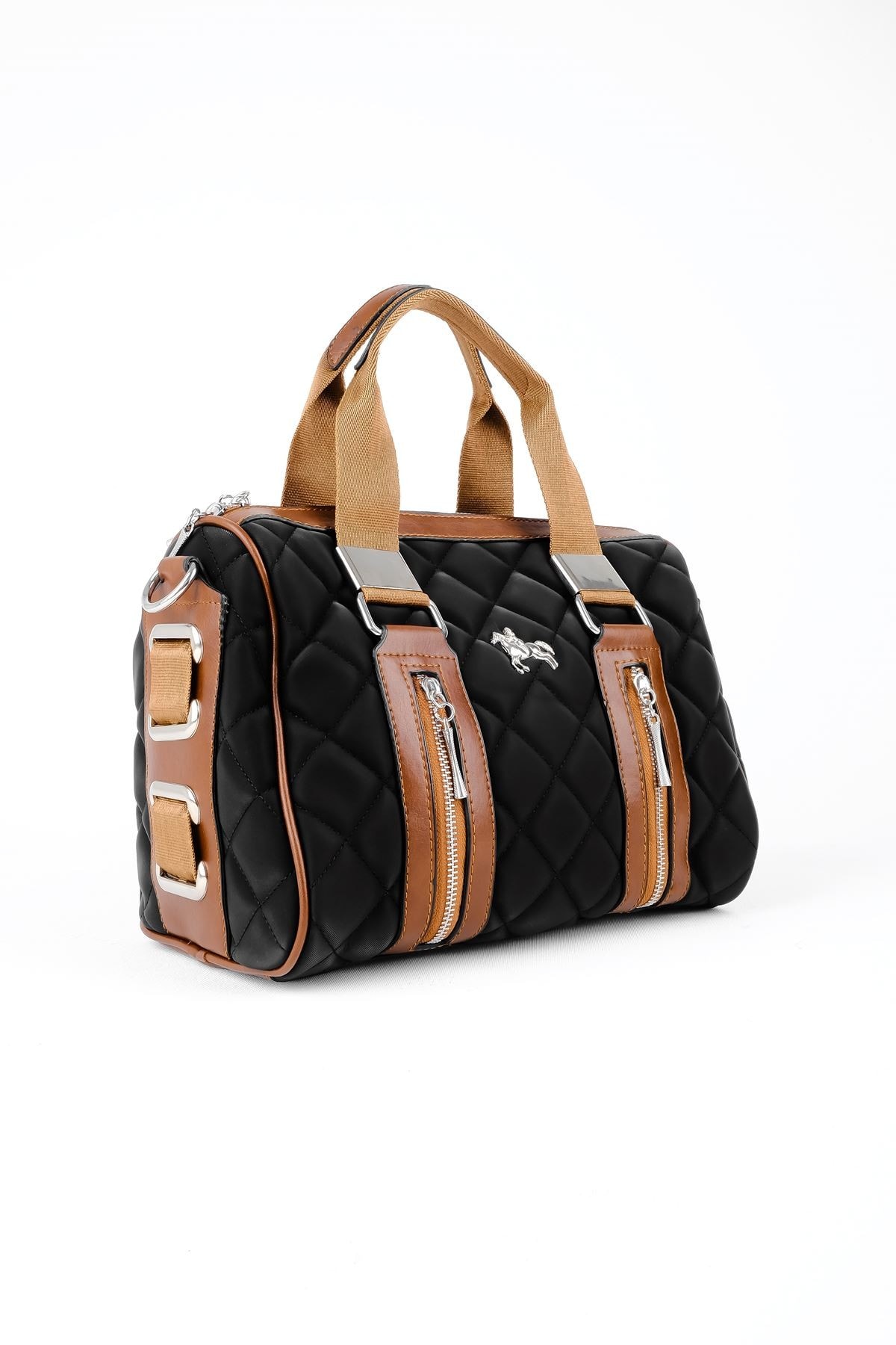 Kadın fermuar Detaylı El Çantası