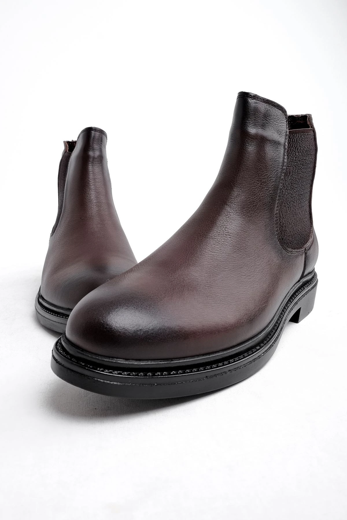 Ross Erkek Hakiki Deri Bot Kenarı Lastik Detaylı