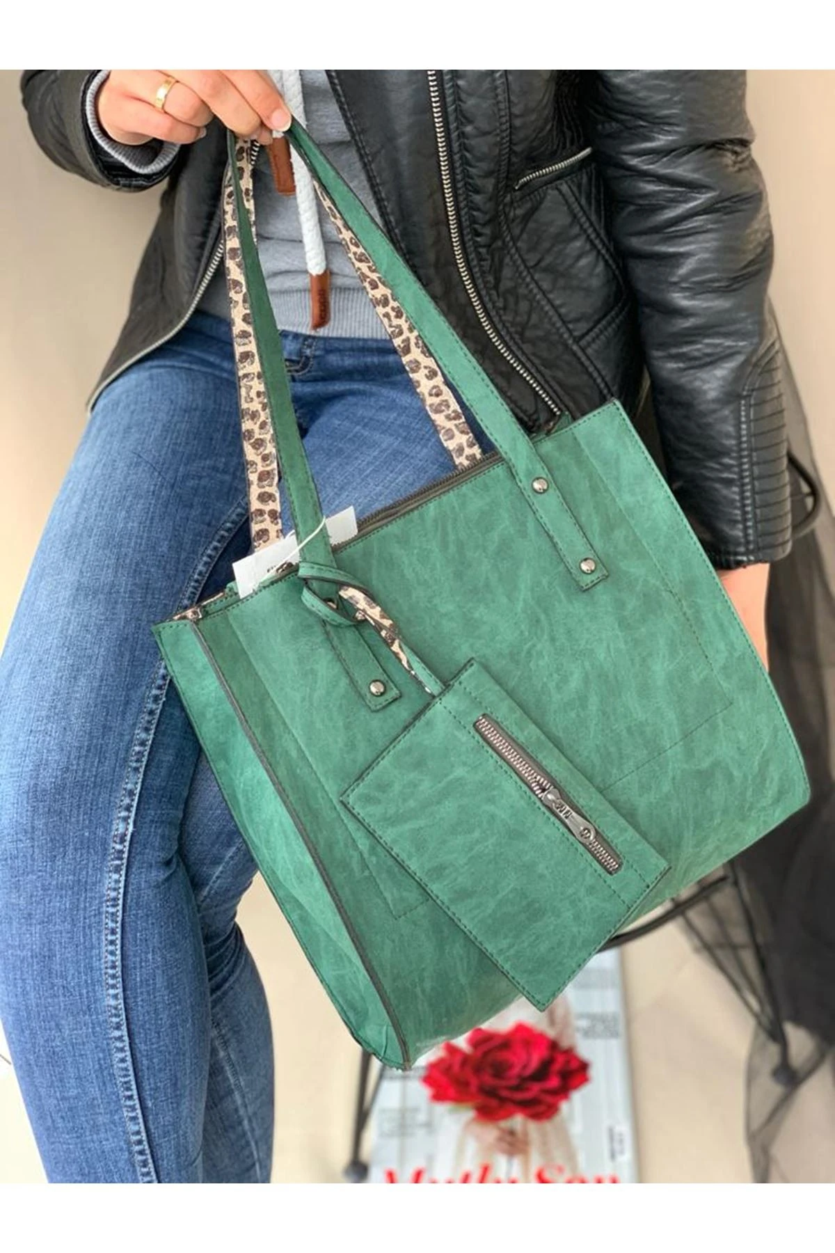 CÜZDANLI BAYAN KOL ÇANTASI