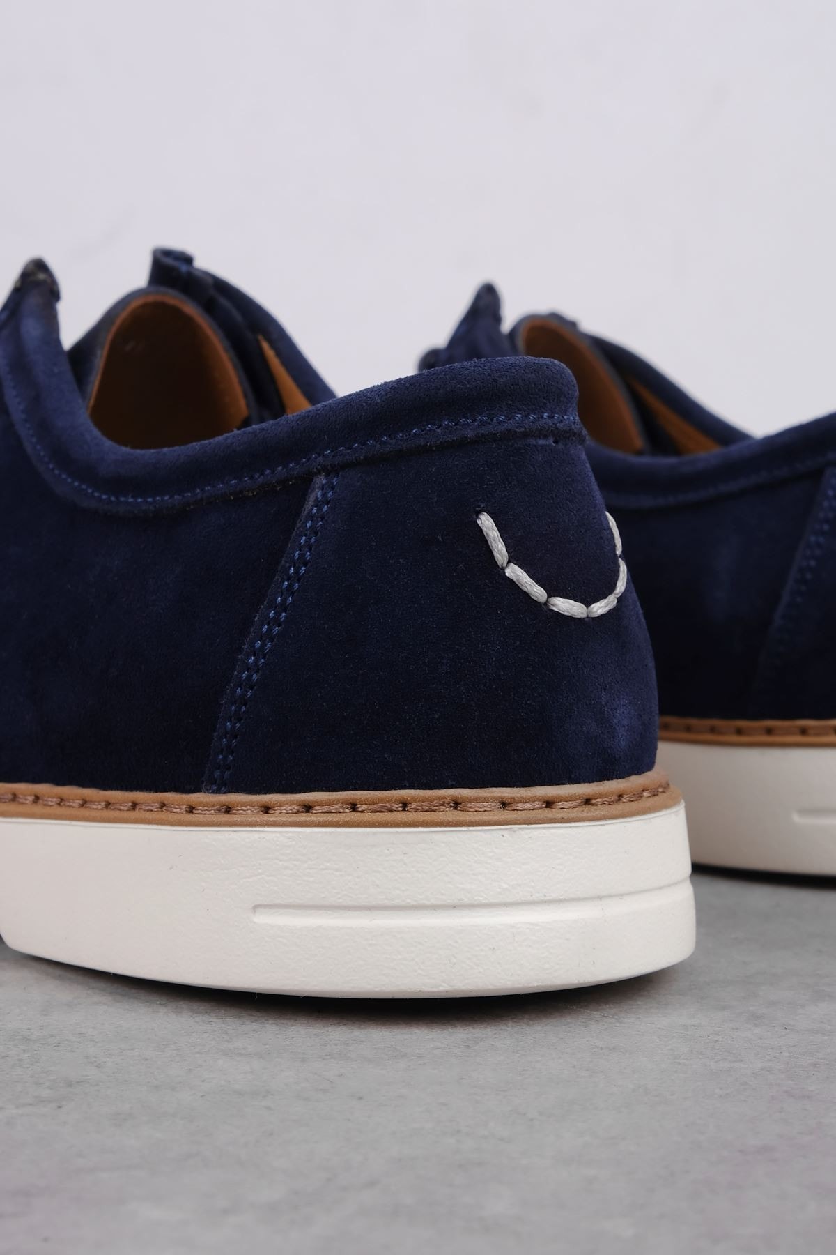 Juno Erkek Hakiki Deri Dikiş Detaylı Bağcıklı Günlük Ayakkabı