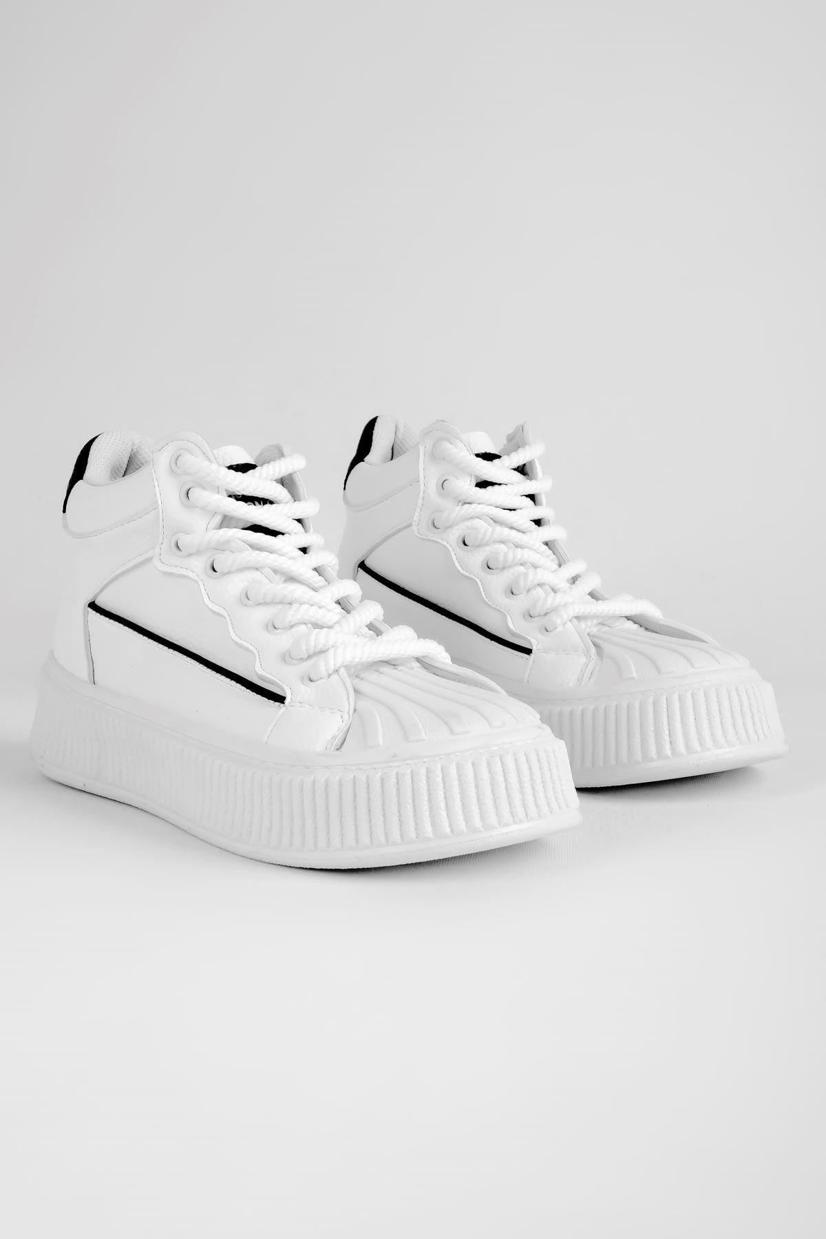 Gale Kadın Bilek Boy Bağcıklı Spor Ayakkabı 3522