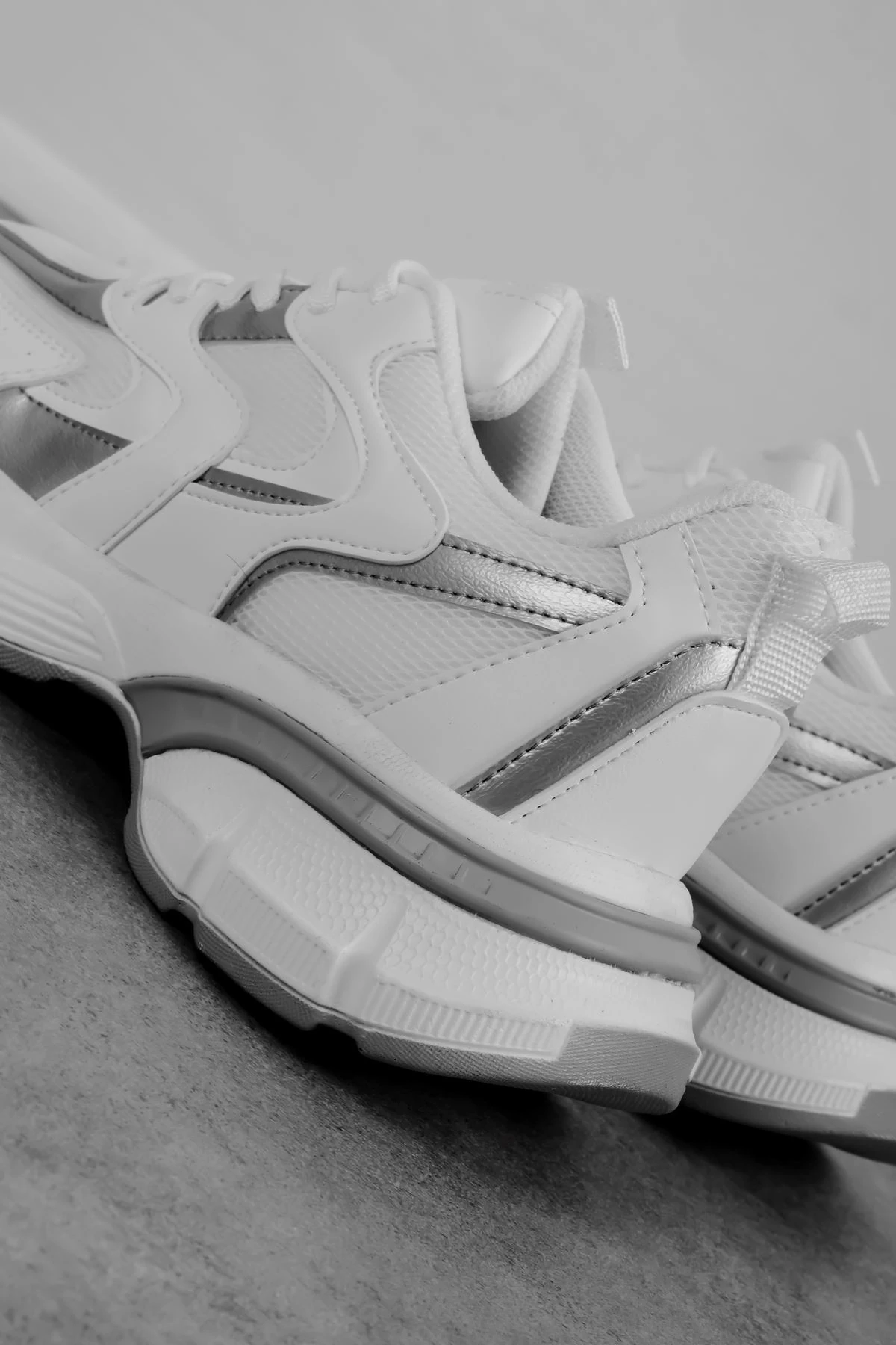 Jake Kadın Yüksek Taban Bağcıklı Spor Ayakkabı