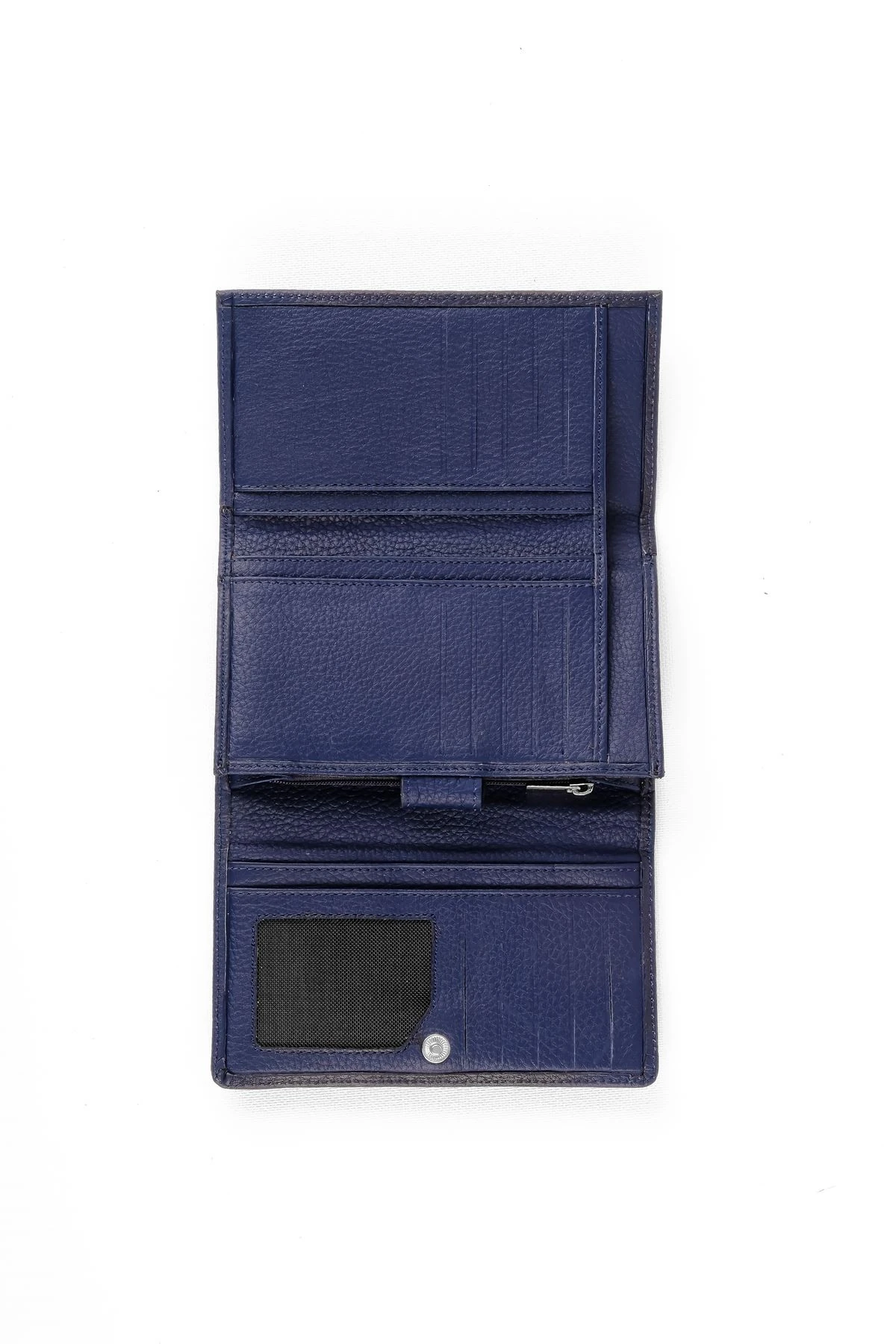 İçi Çıtçıtlı Hakiki Deri Kadın Cüzdan