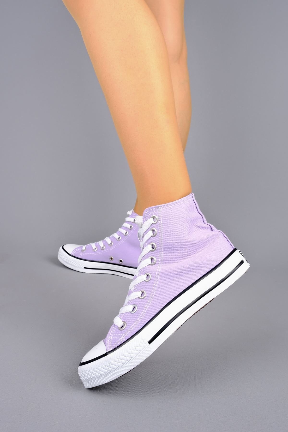 KADIN KONVERS KETEN SNEAKERS SPOR AYAKKABI
