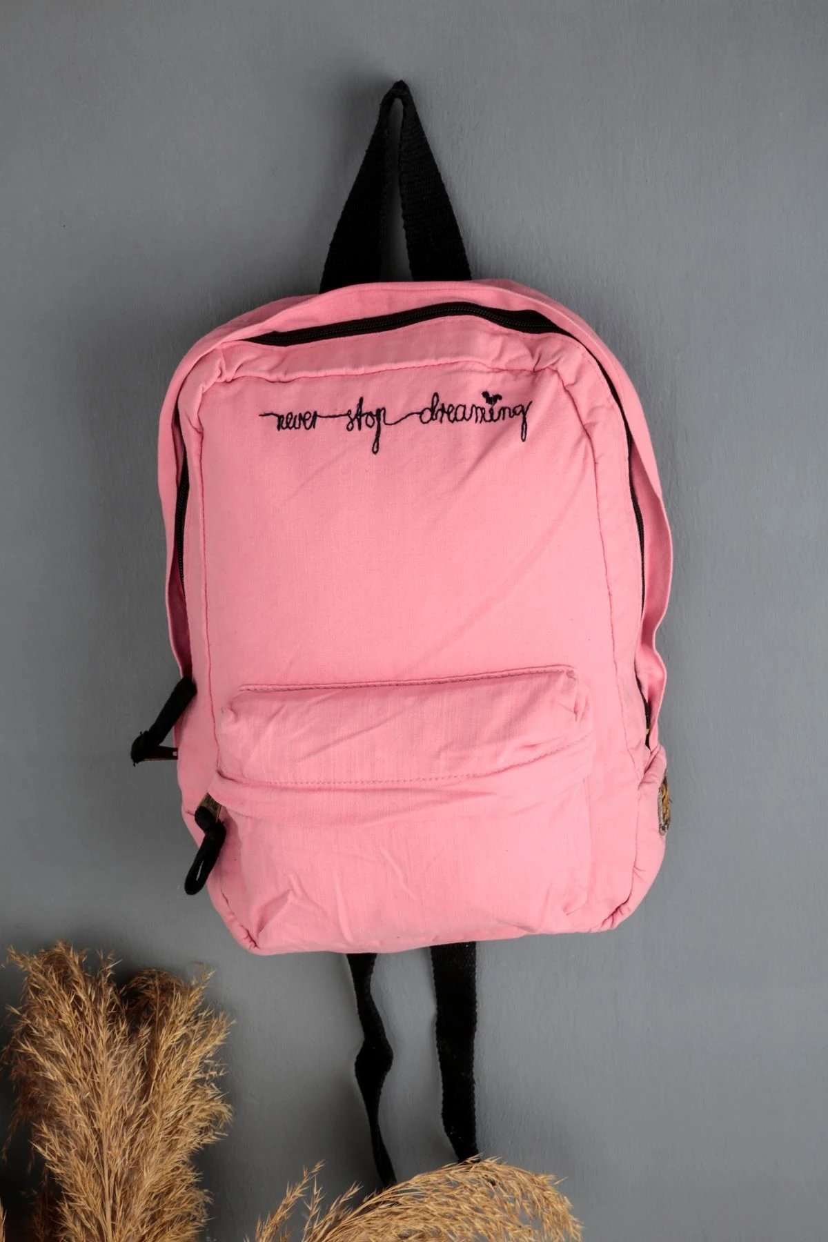 MOSS KADIN SIRT ÇANTA İNCE YAZILI