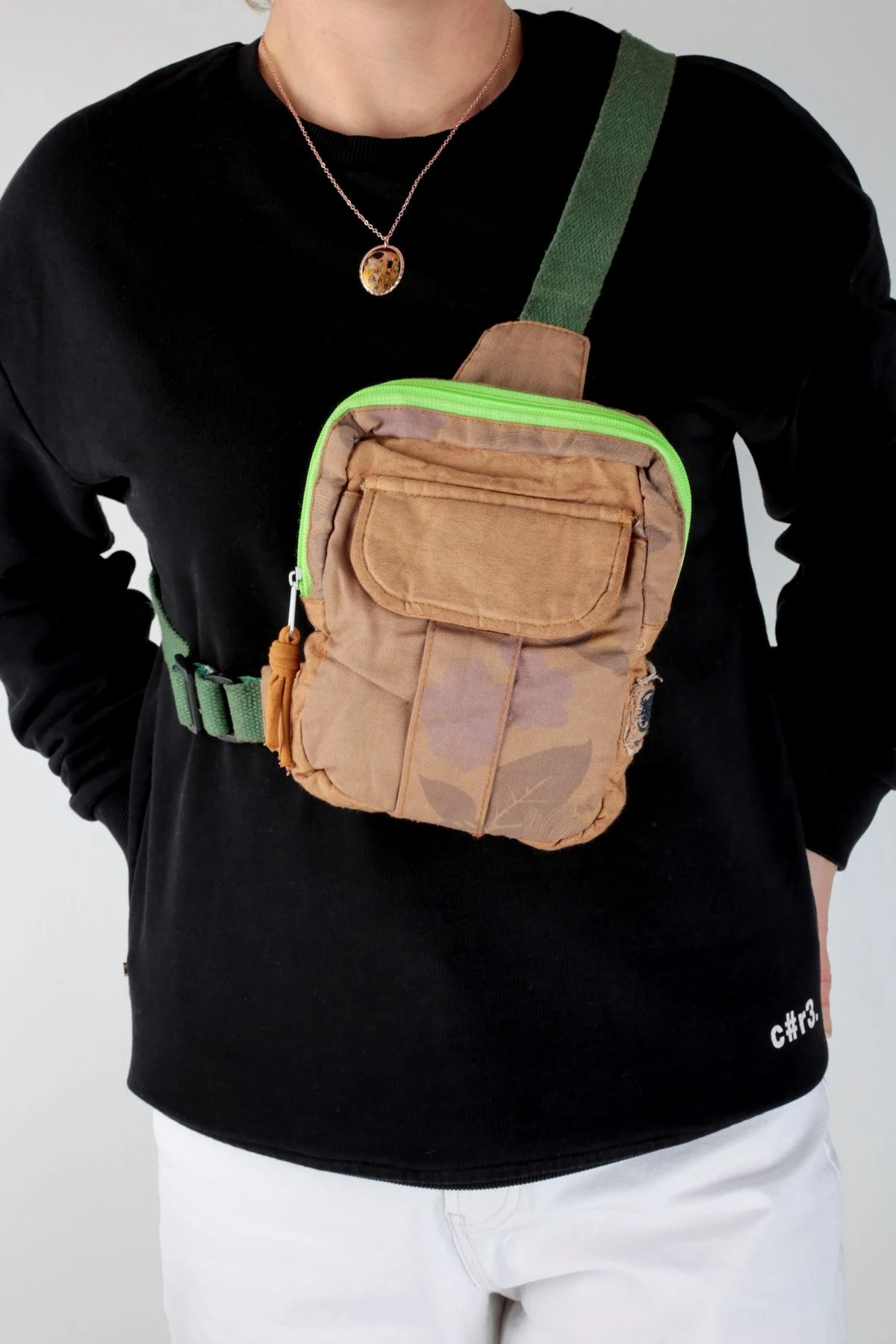 LOYA KADIN BEL ÇANTA OLD COTTON