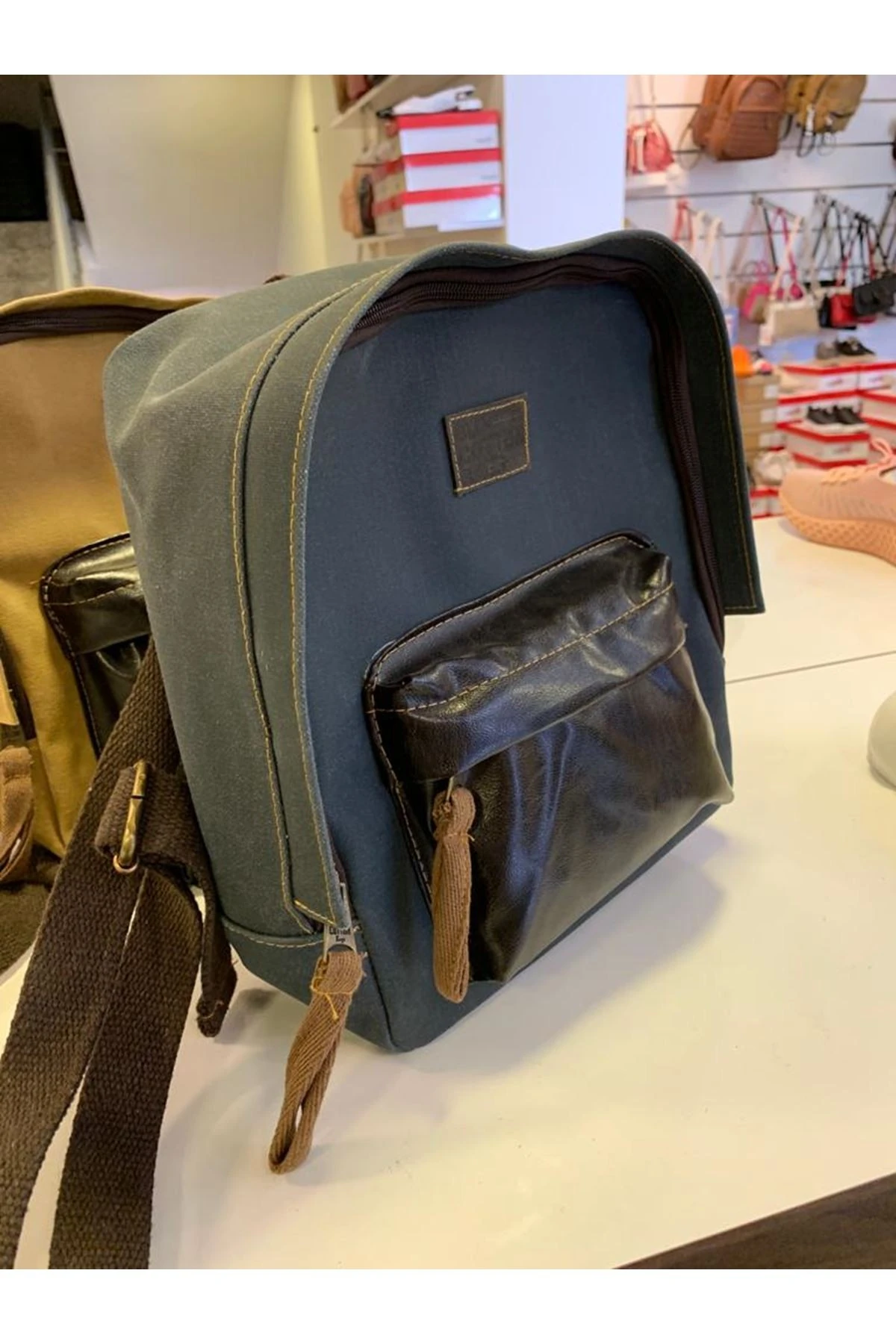 old cotton mini cooper bag