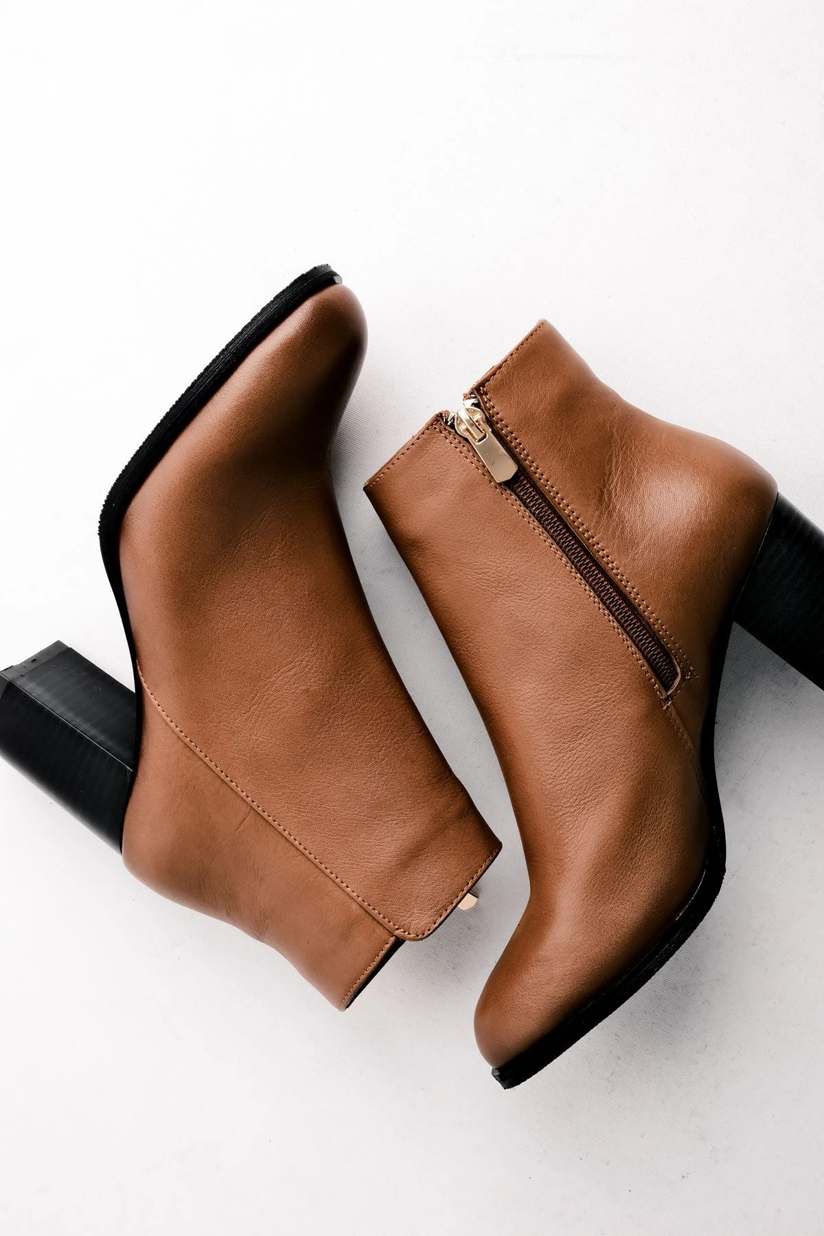 Owen Kadın Hakiki Deri Topuklu Bot