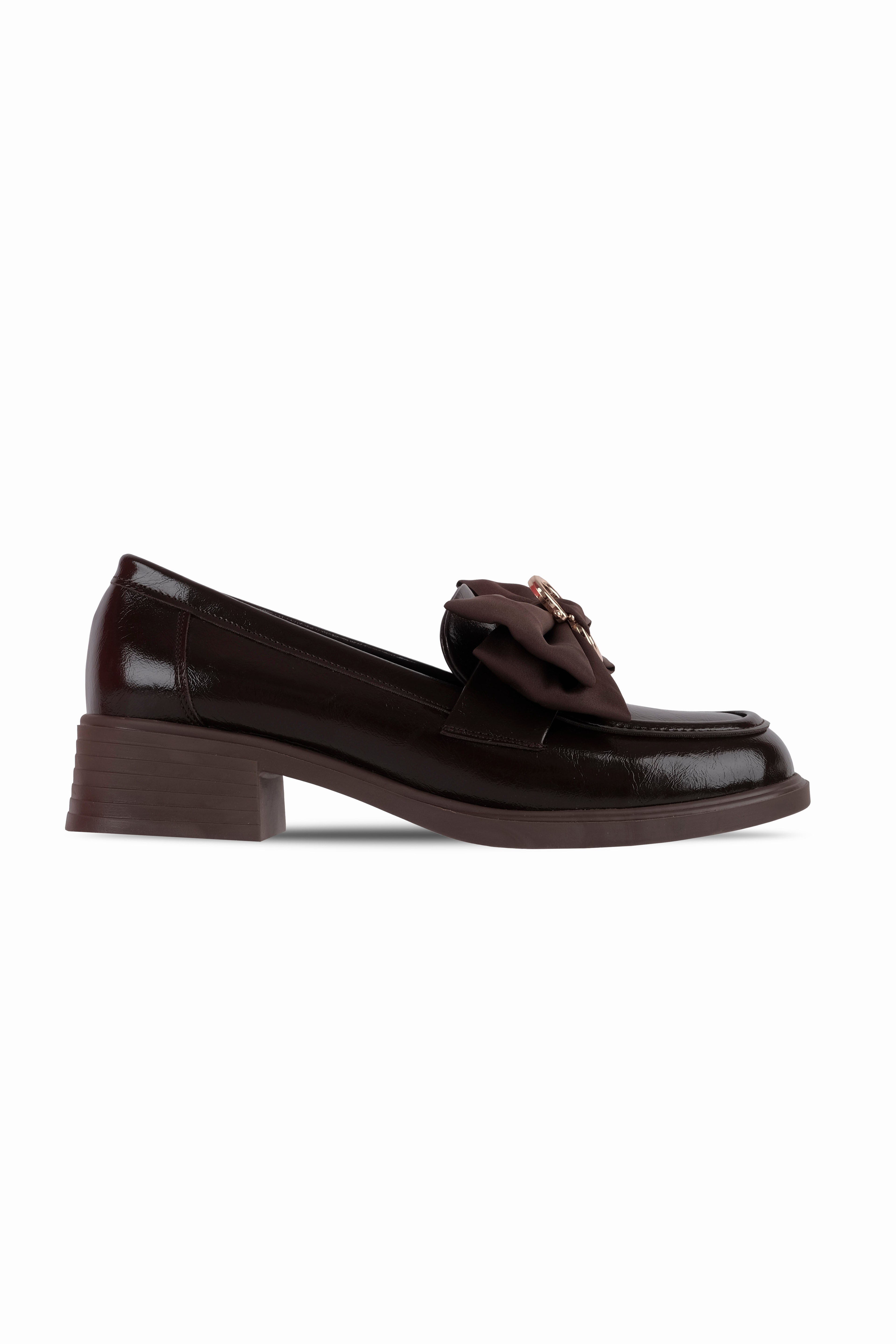 Chicory Kadın Metal Detaylı Kurdelalı Loafer (B4256)