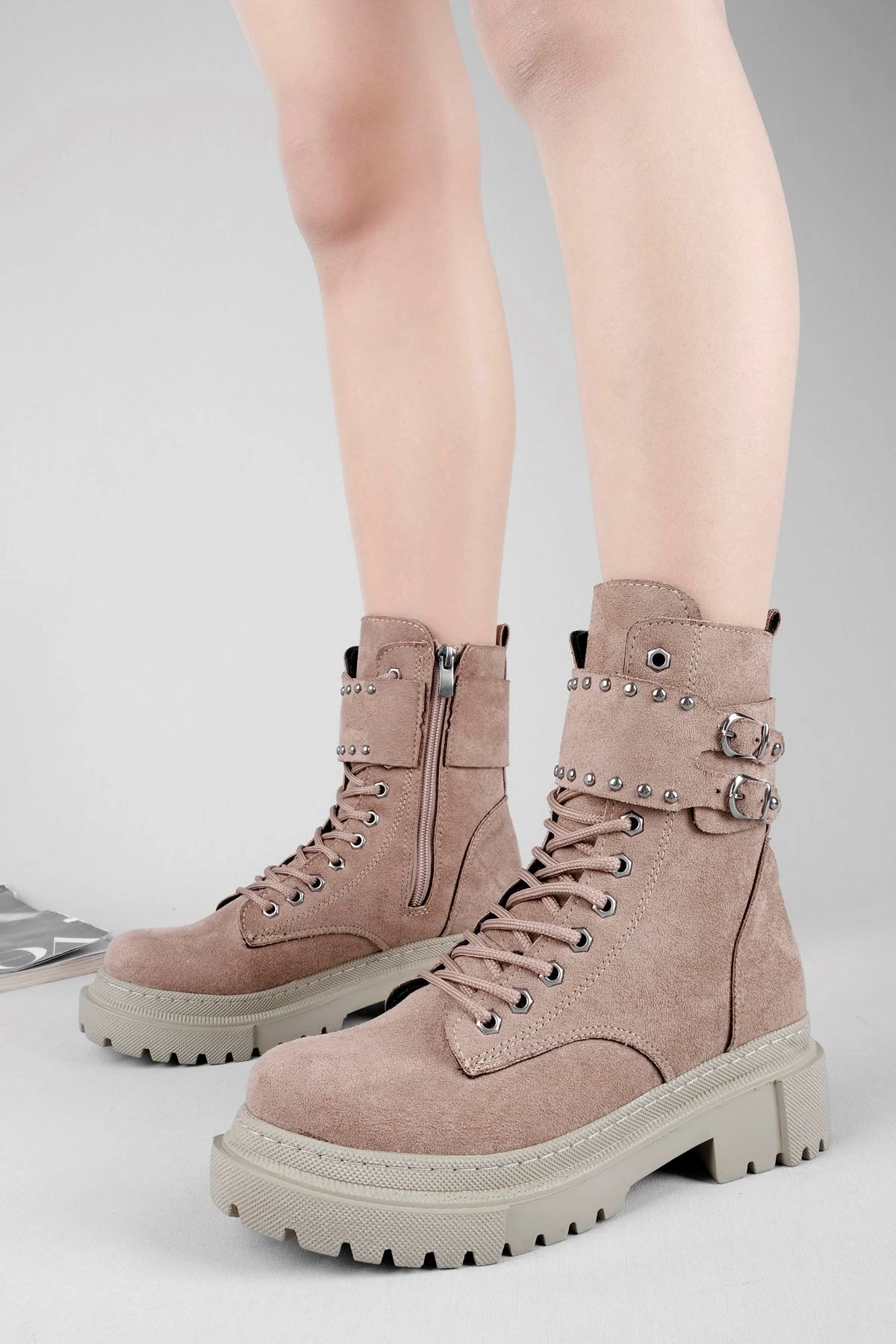 Darlene Kadın Kemer Detaylı Postal