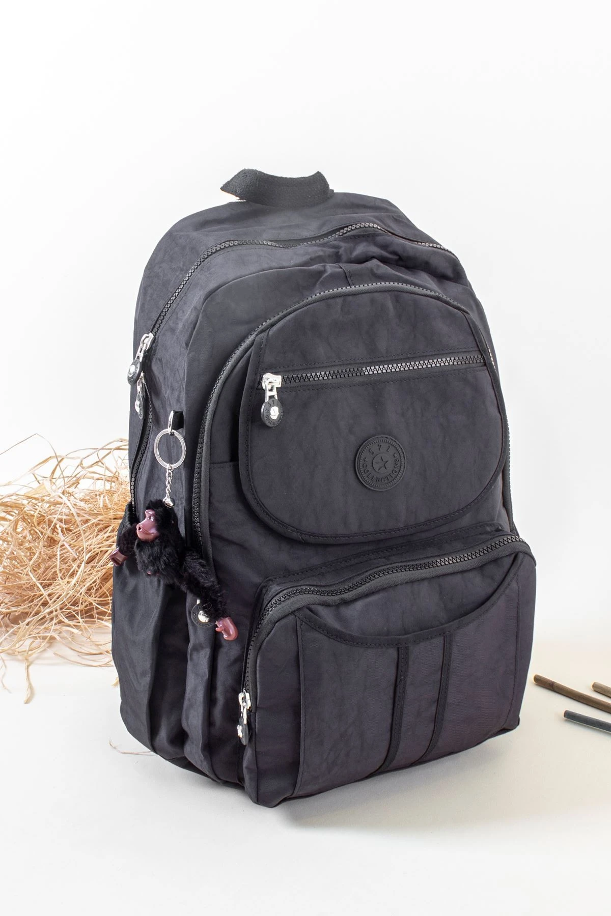 KRINKIL SU GEÇİRMEZ KAPAKLI SIRT ÇANTASI