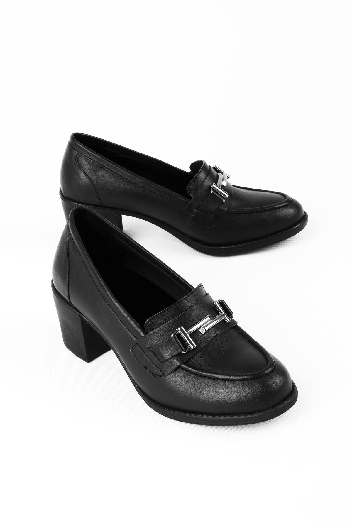 Brookl Kadın Hakiki Deri Topuklu Ayakkabı 2722