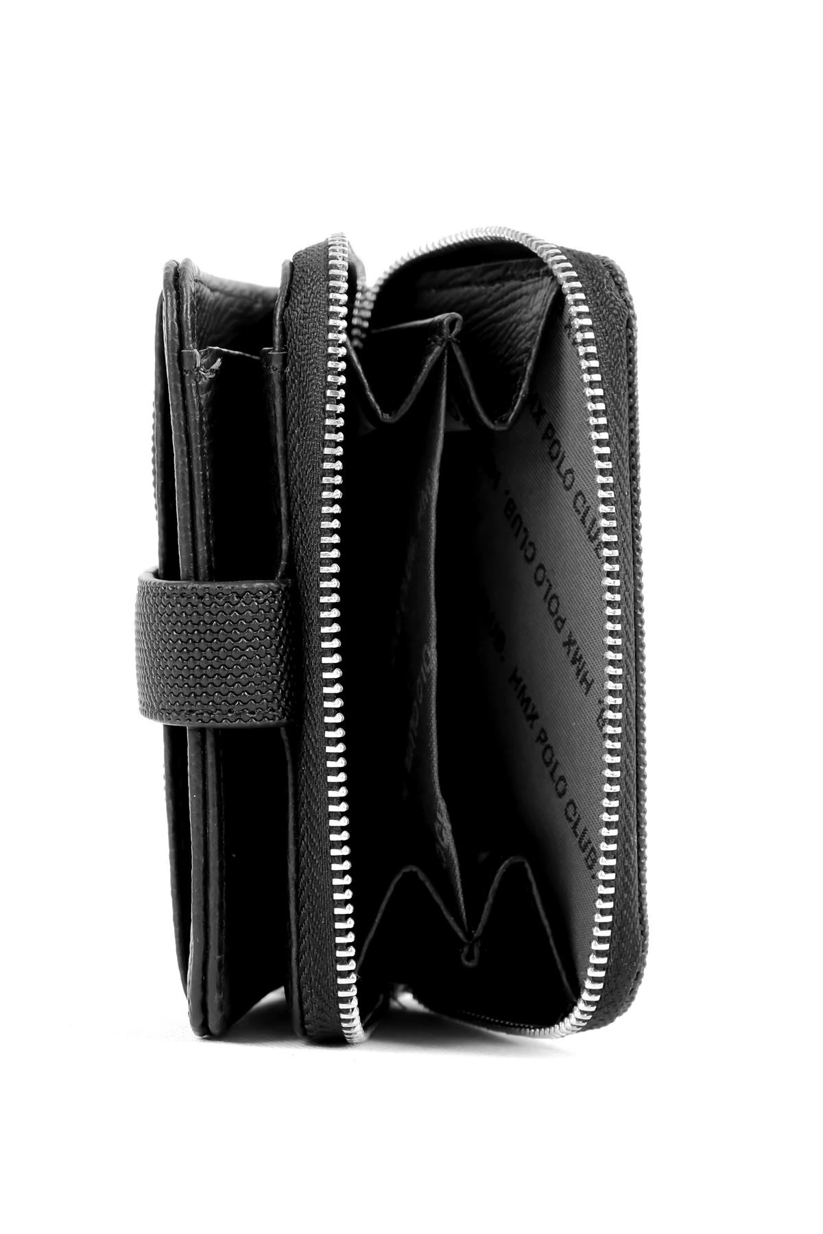 Kadın Çıtçıt Detaylı Küçük Boy Cüzdan 2728 - siyah